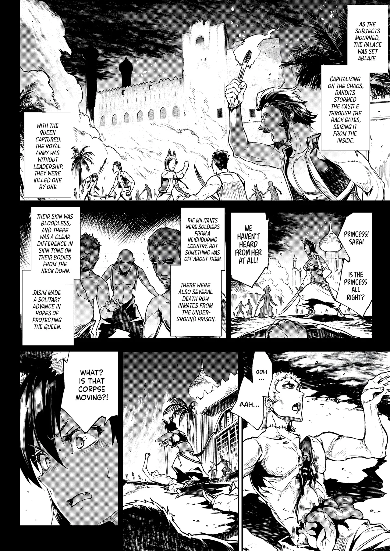 Jasim: Futanari Sword Dancer Anthology page 5 full