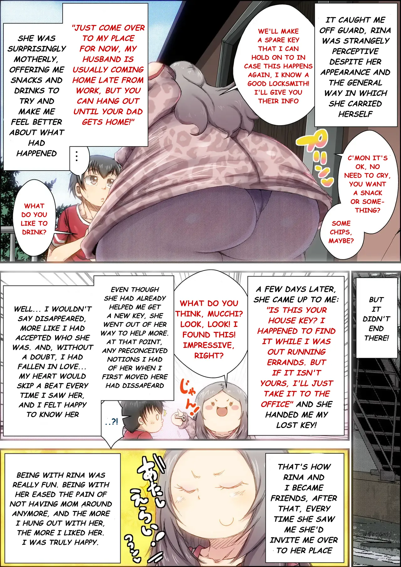 The Story of That Time the MILF Neighbor I had a Crush on was Fucked by a Delinquent page 4 full