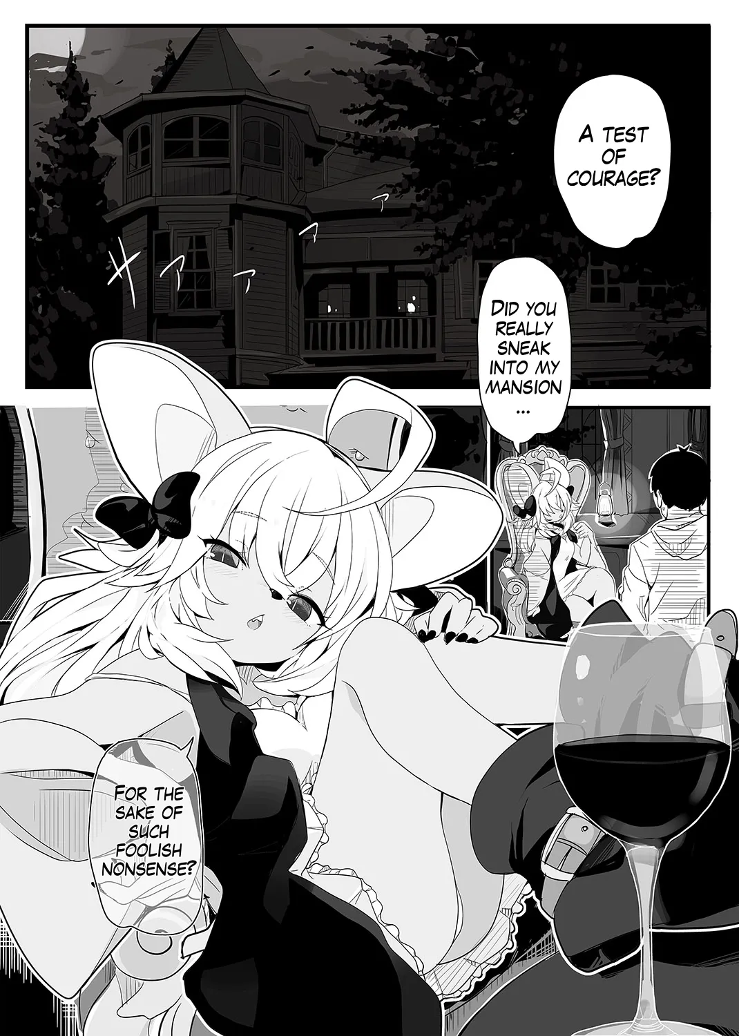 Kyuketsuki no Deru Yakata  | The Mansion Where Vampires Appear page 2 full