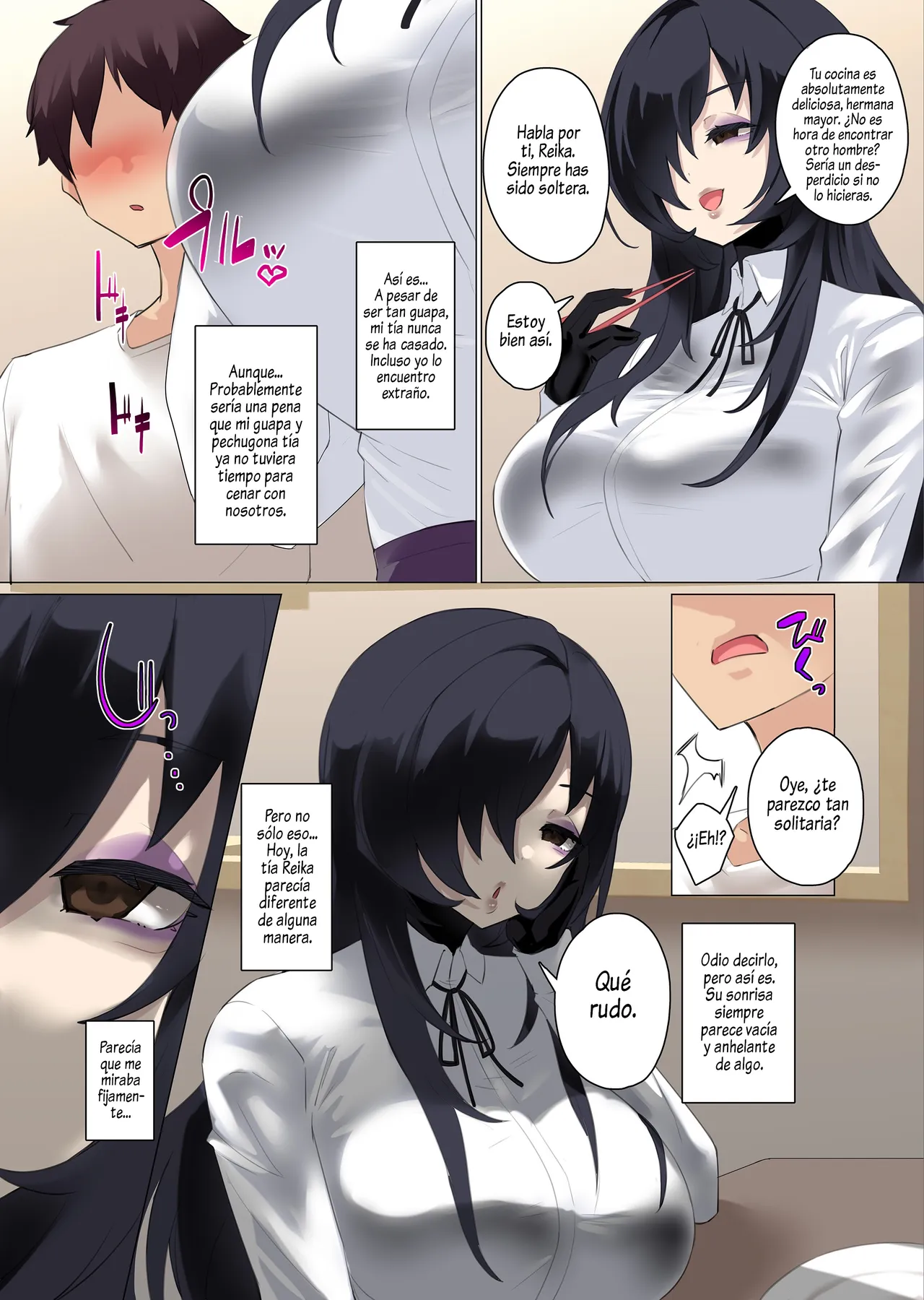 Daisuki na Akogare no Bijin Oba-san wa Boku no Chichi ga Choukyou Zumi deshita｜Mi Hermosa Tía, a la que Adoraba y Admiraba, era una Esclava Sexual ya Entrenada por mi Padre page 3 full