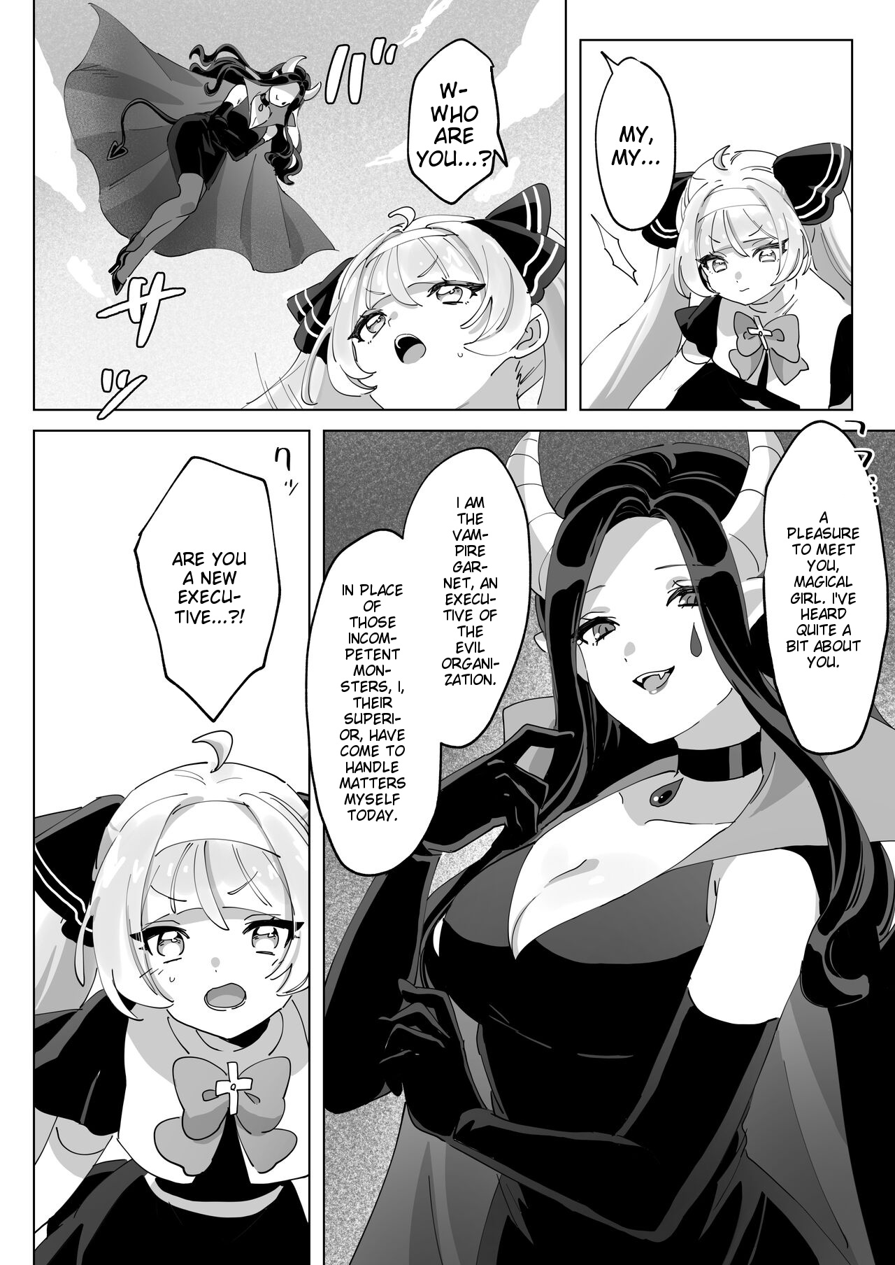 I won't lose to some magical girl! page 5 full
