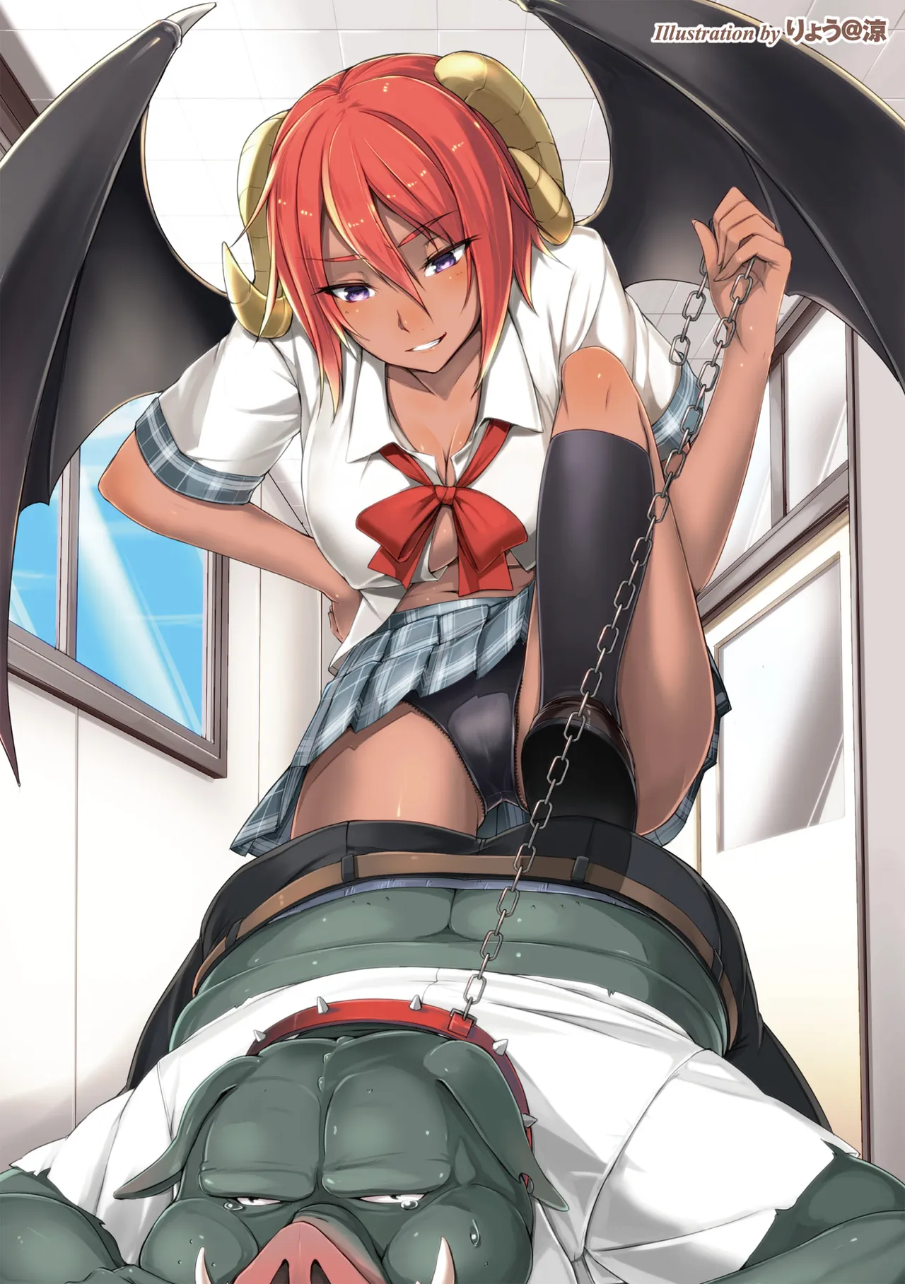 2D Comic Magazine Monster Musume ga Tsudou Ishuzoku Gakuen e Youkoso! Vol. 2 page 2 full