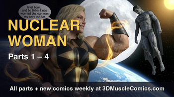 Nuclear Woman Parts 1-4 cover