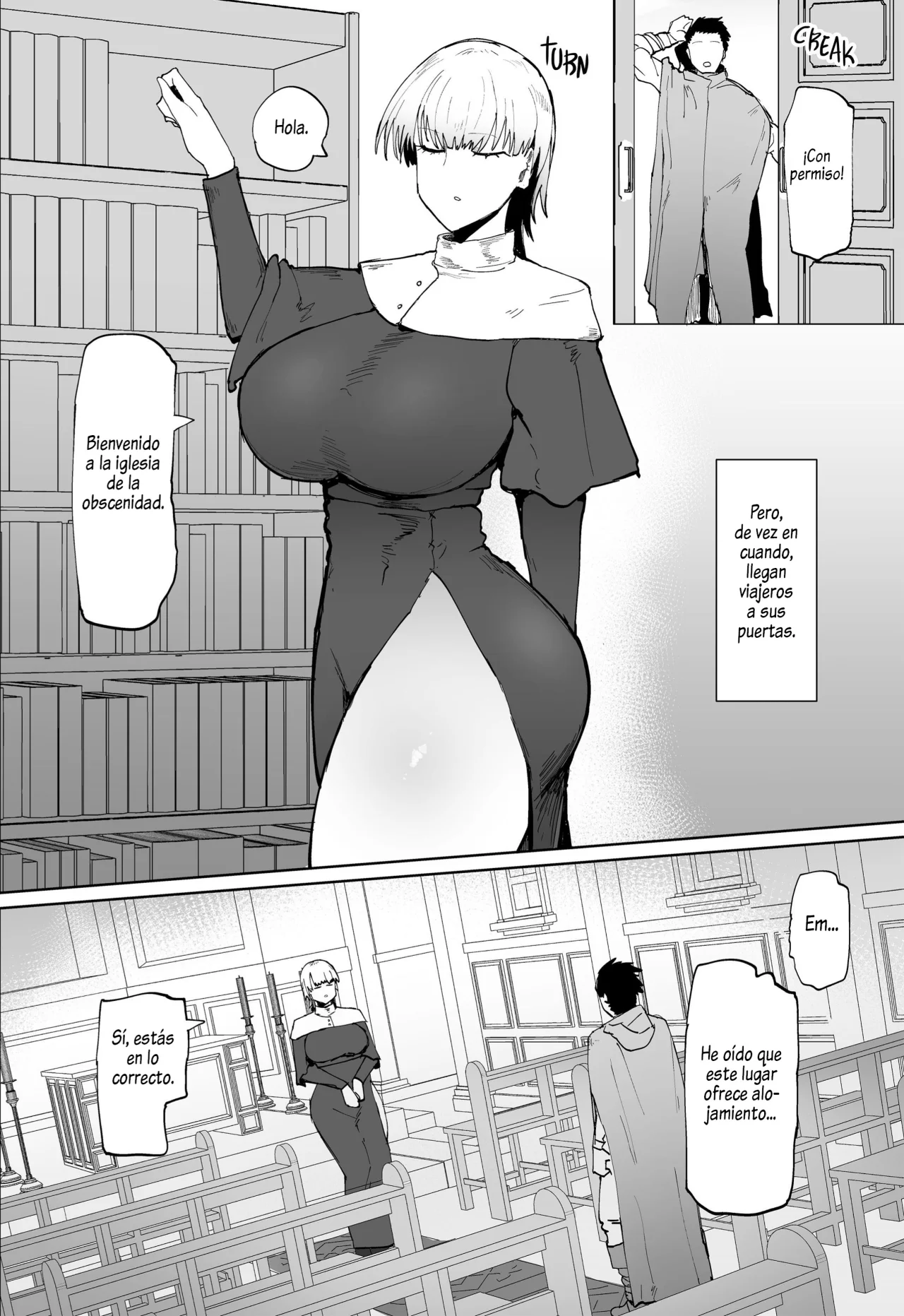 Holy Glory Hole | Itome de Dekaketsu de Zettai ni Haramanai Onaho Sister page 3 full