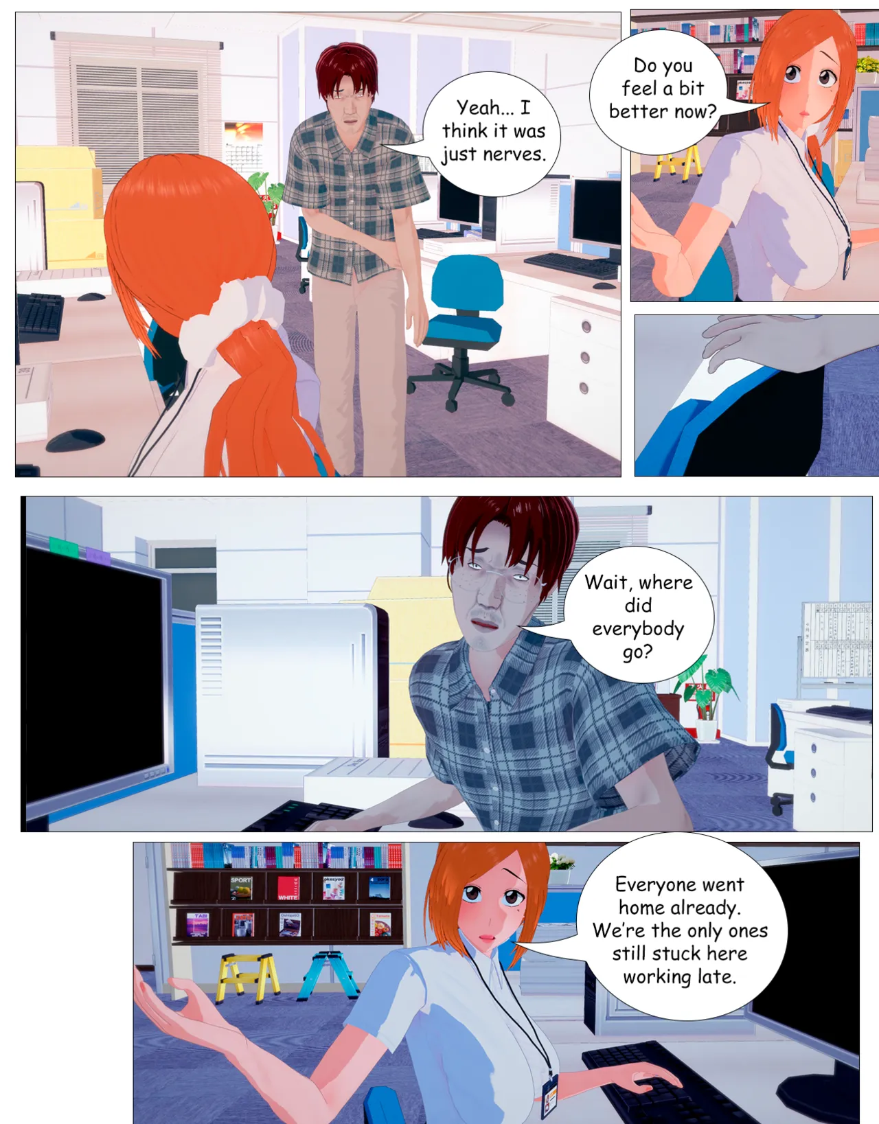 Smoking behind the workplace page 10 full