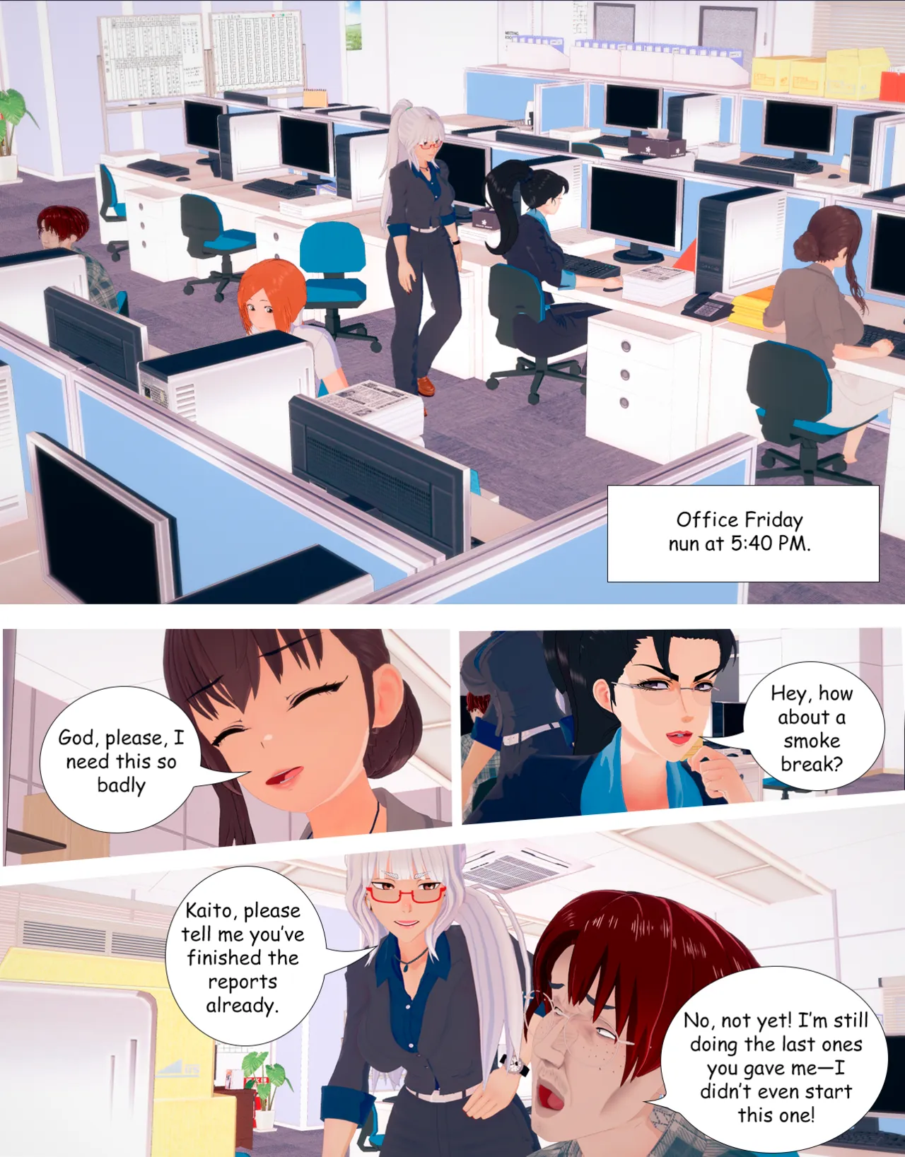 Smoking behind the workplace page 2 full