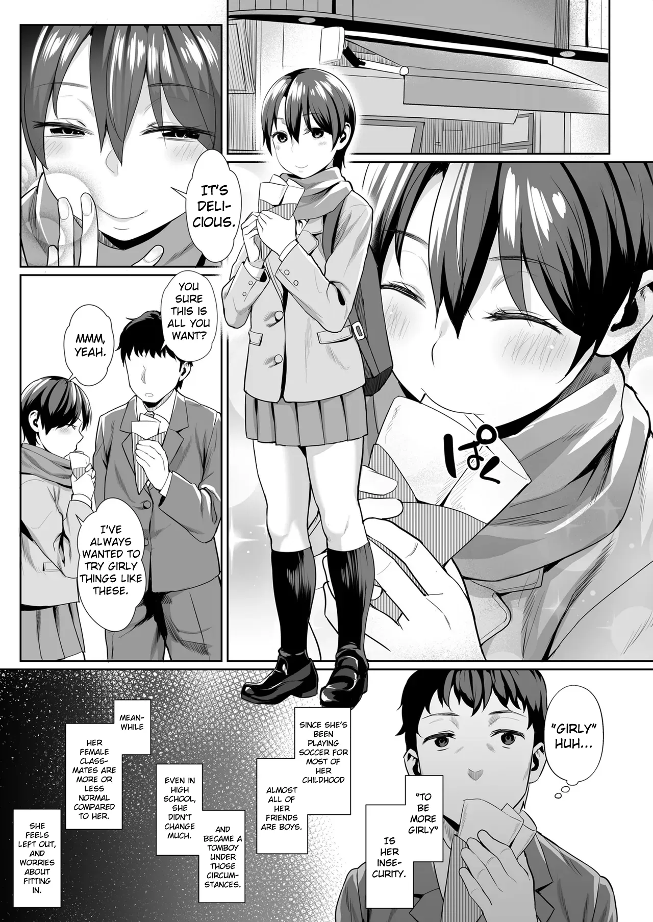 Onnanoko rashiku naritakute | To Be More Girly page 5 full