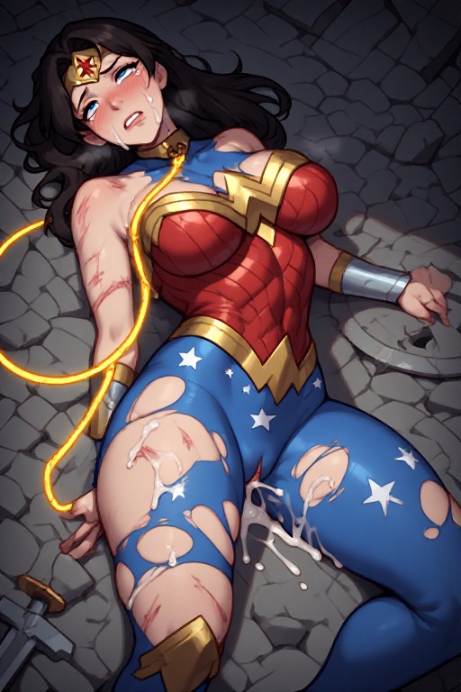 Wonder woman vs Lex luthor page 1 full