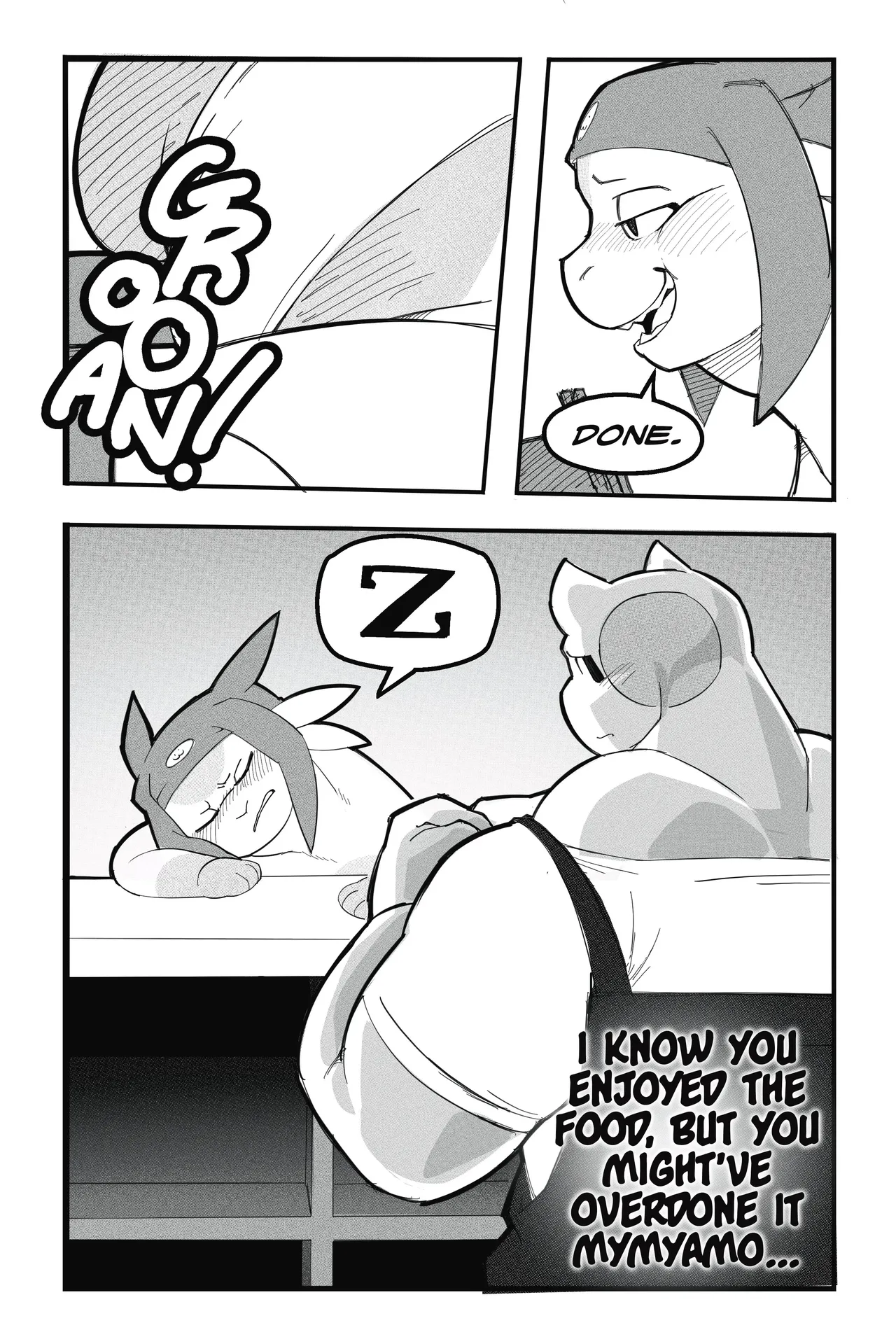 The Food Critic: Mymyamo! page 8 full