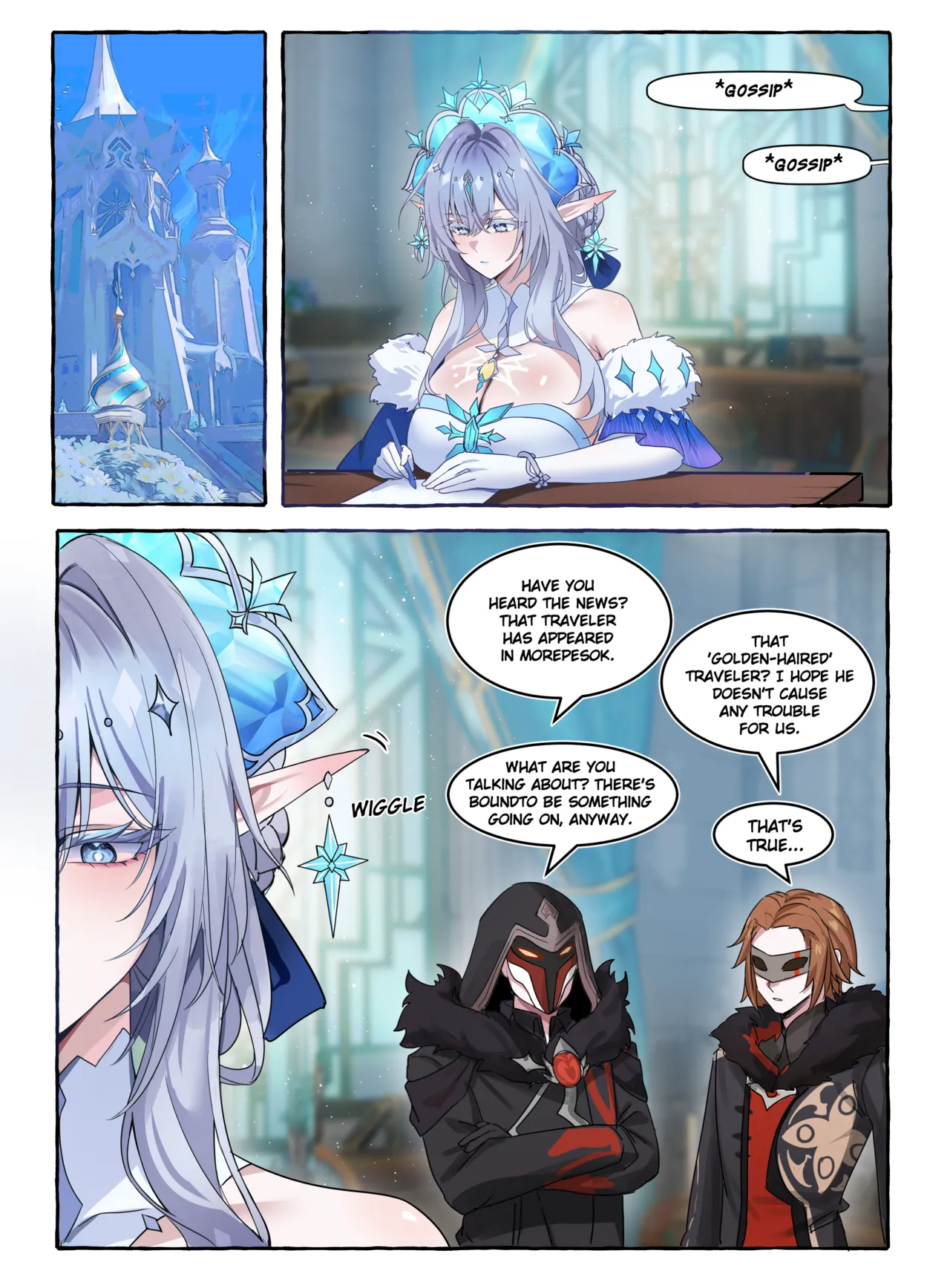 Aether x Tsaritsa page 1 full