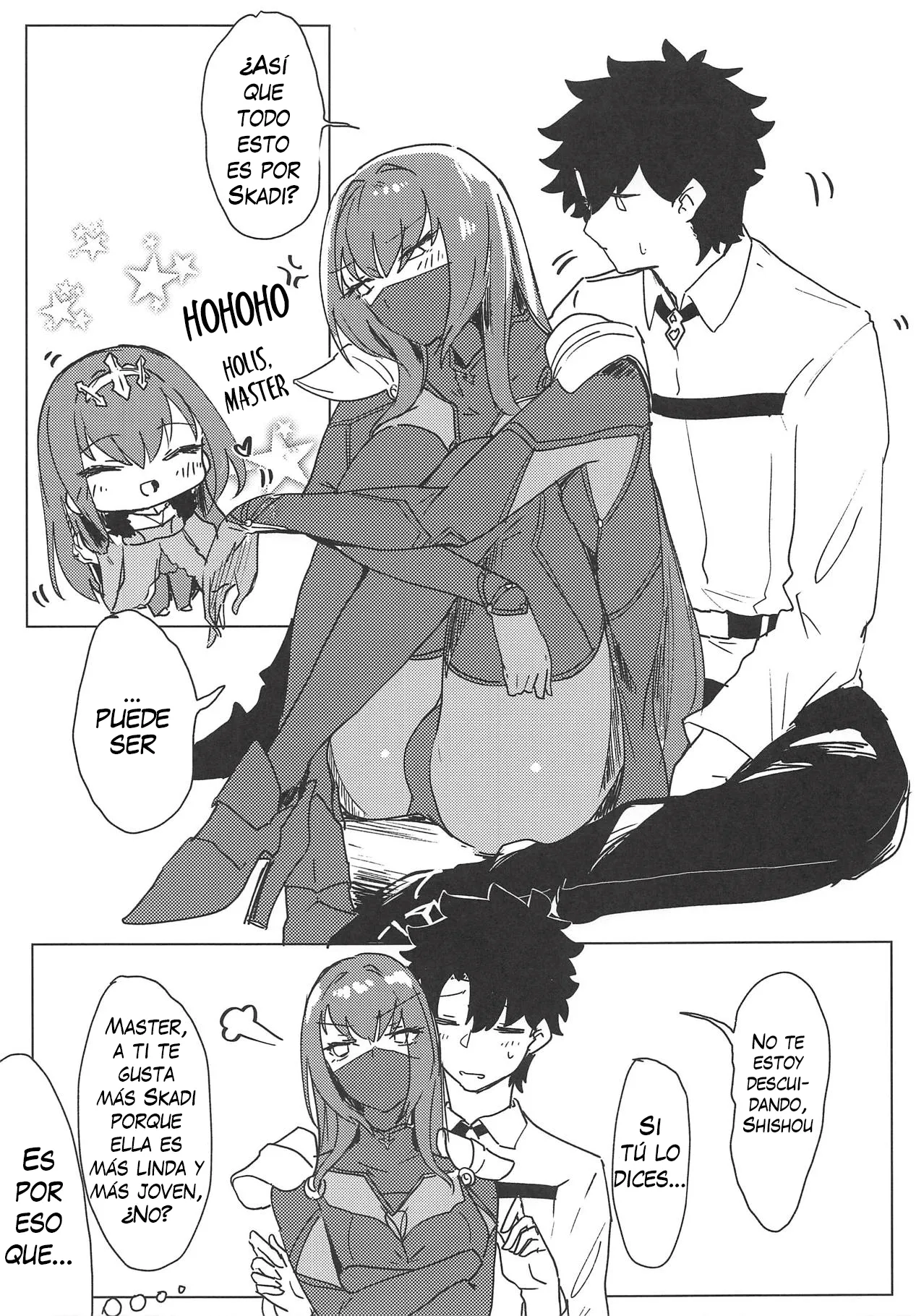 Yoru wa Mijikashi Aiseyo Master! | La noche es corta, así que... ¡Ámame, Master! page 4 full