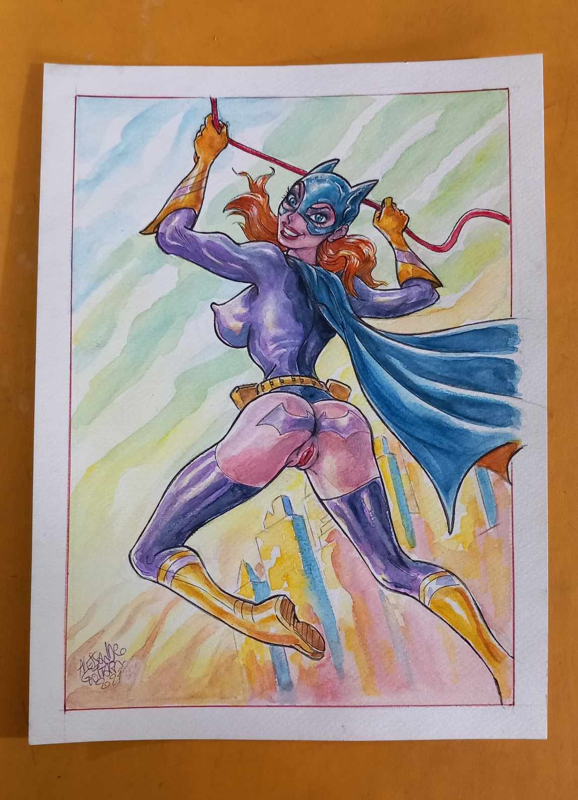 Risque Comic Art page 2 full