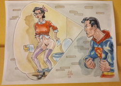 Risque Comic Art