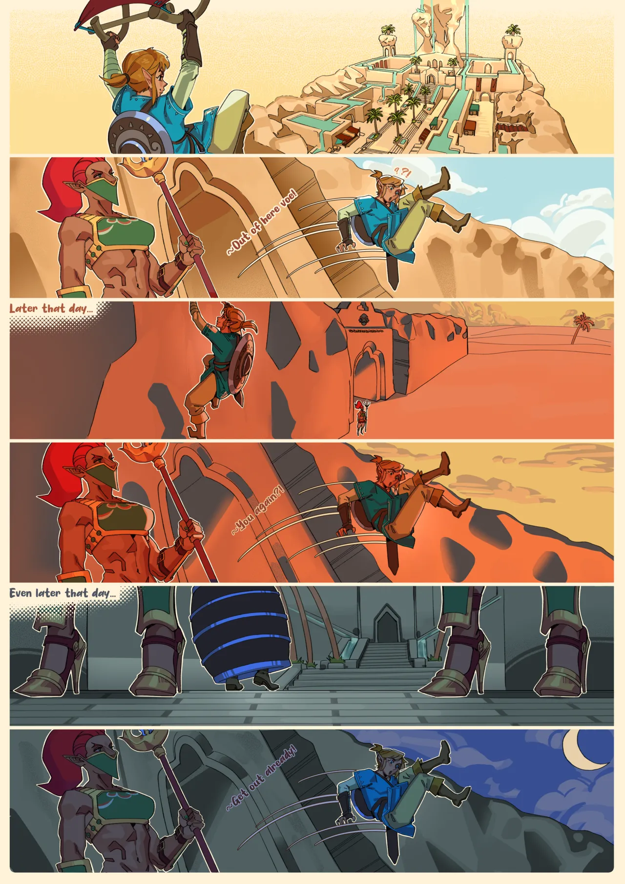 Sneaking into the Forbidden Town ch.1-3 page 10 full