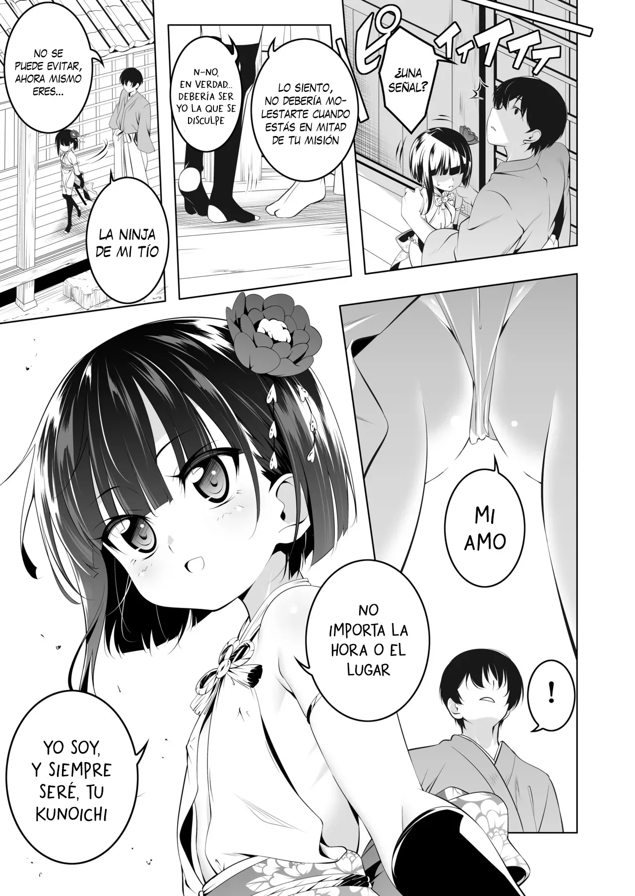 Koushoku no Chuugi Kunoichi Botan Ni | Botan, la kunoichi lujuriosamente leal 2 page 4 full