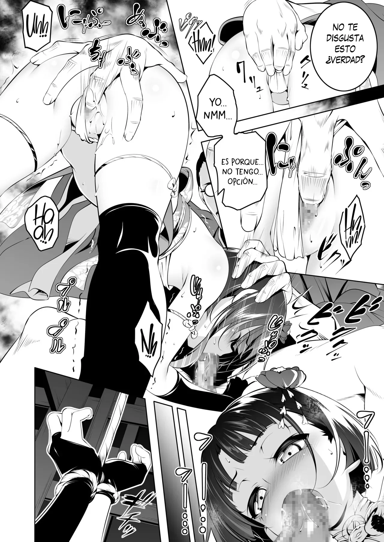 Koushoku no Chuugi Kunoichi Botan Ni | Botan, la kunoichi lujuriosamente leal 2 page 7 full