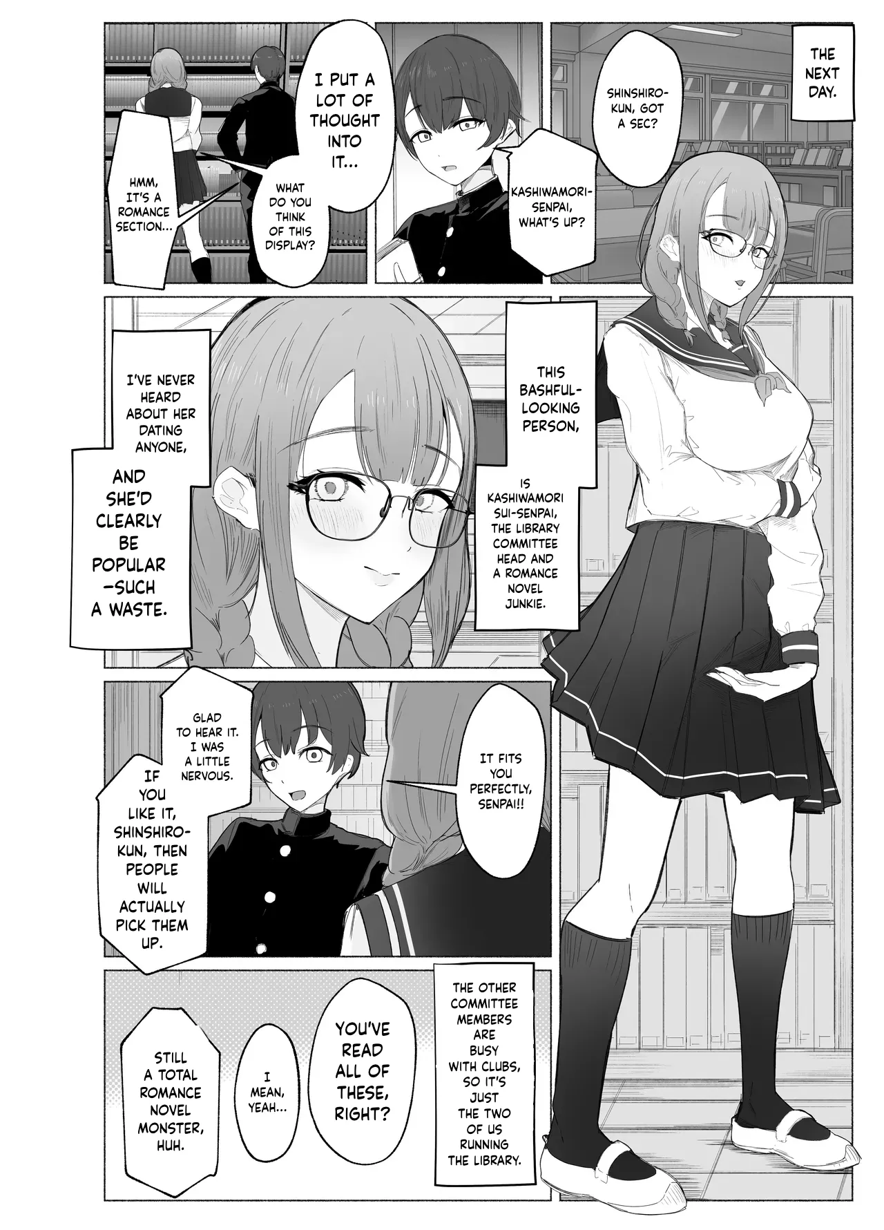 The Literature Girl's After-School Toy | Bungaku Joshi ni Kowasareru Houkago. page 8 full