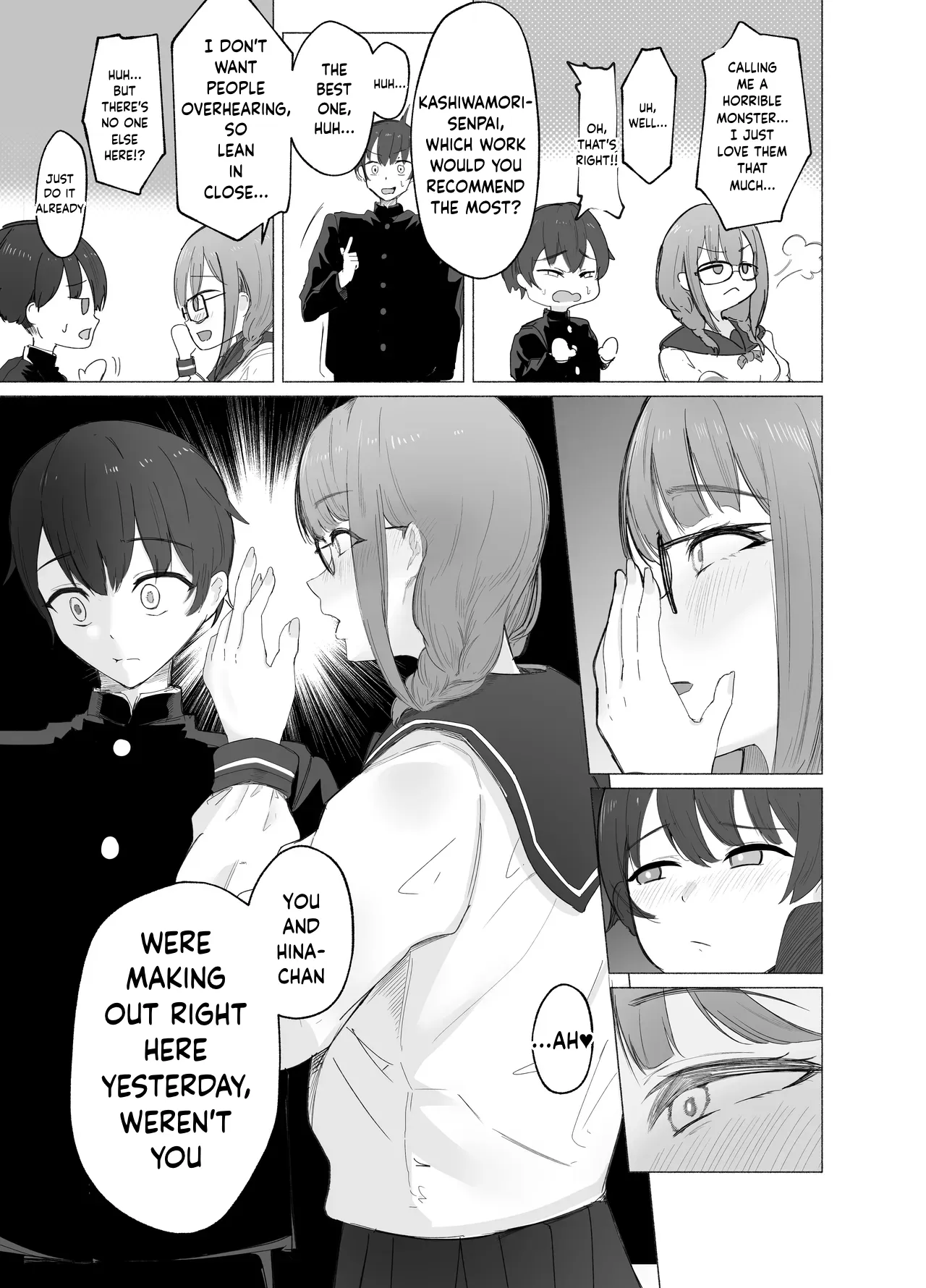 The Literature Girl's After-School Toy | Bungaku Joshi ni Kowasareru Houkago. page 9 full