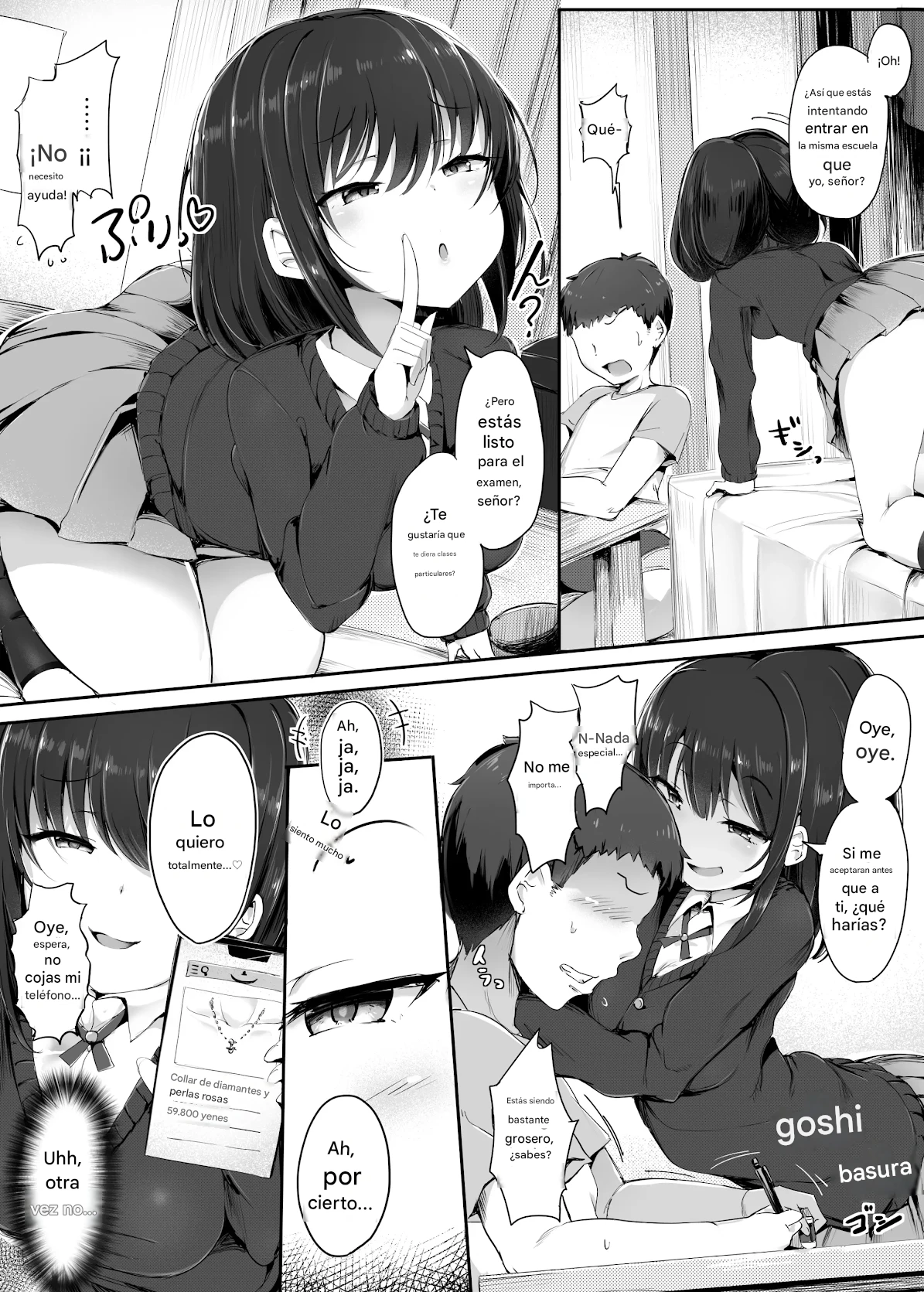 Yuri no o saifu ni shite agemasu ne, Senpai Español page 4 full