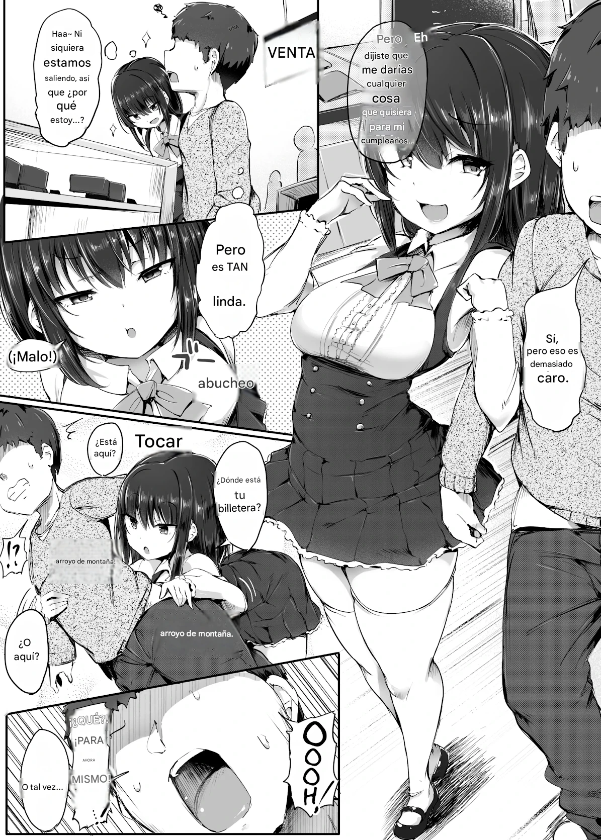 Yuri no o saifu ni shite agemasu ne, Senpai Español page 9 full