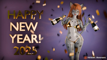 Happy New Year 2025 cover