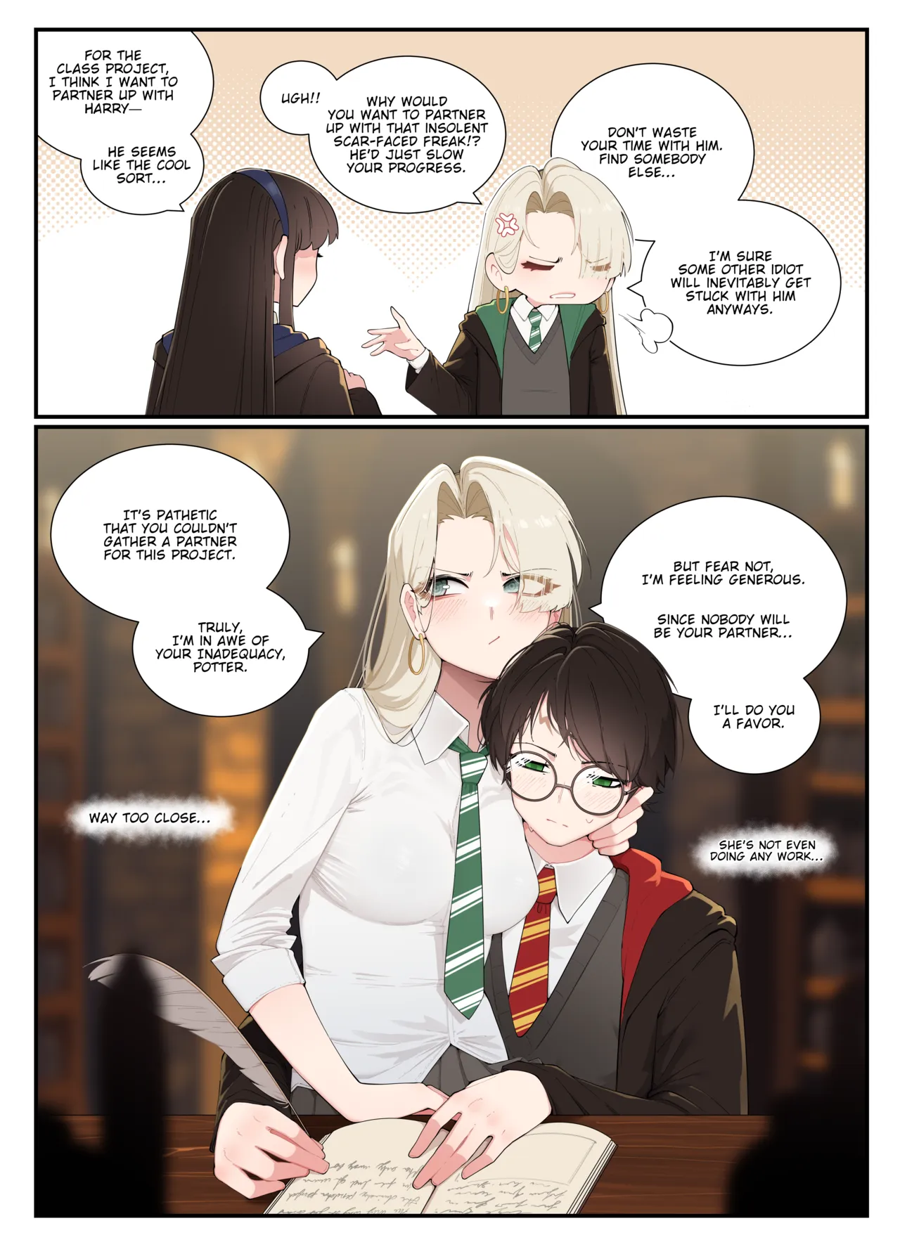 Tsundere Malfoid page 4 full