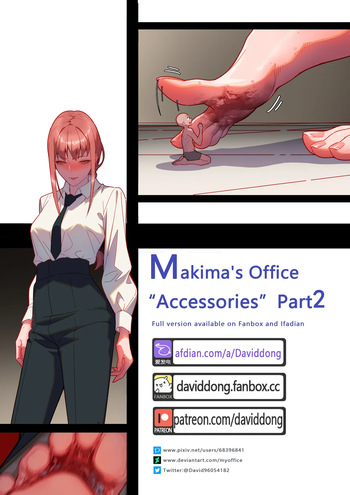 Makima's Office "Accesories" Part 2 cover