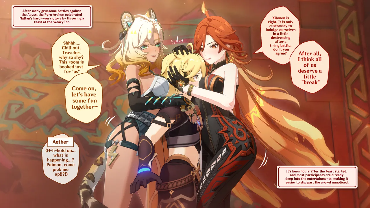 For Natlan! Ft. Mavuika &amp; Xilonen page 2 full