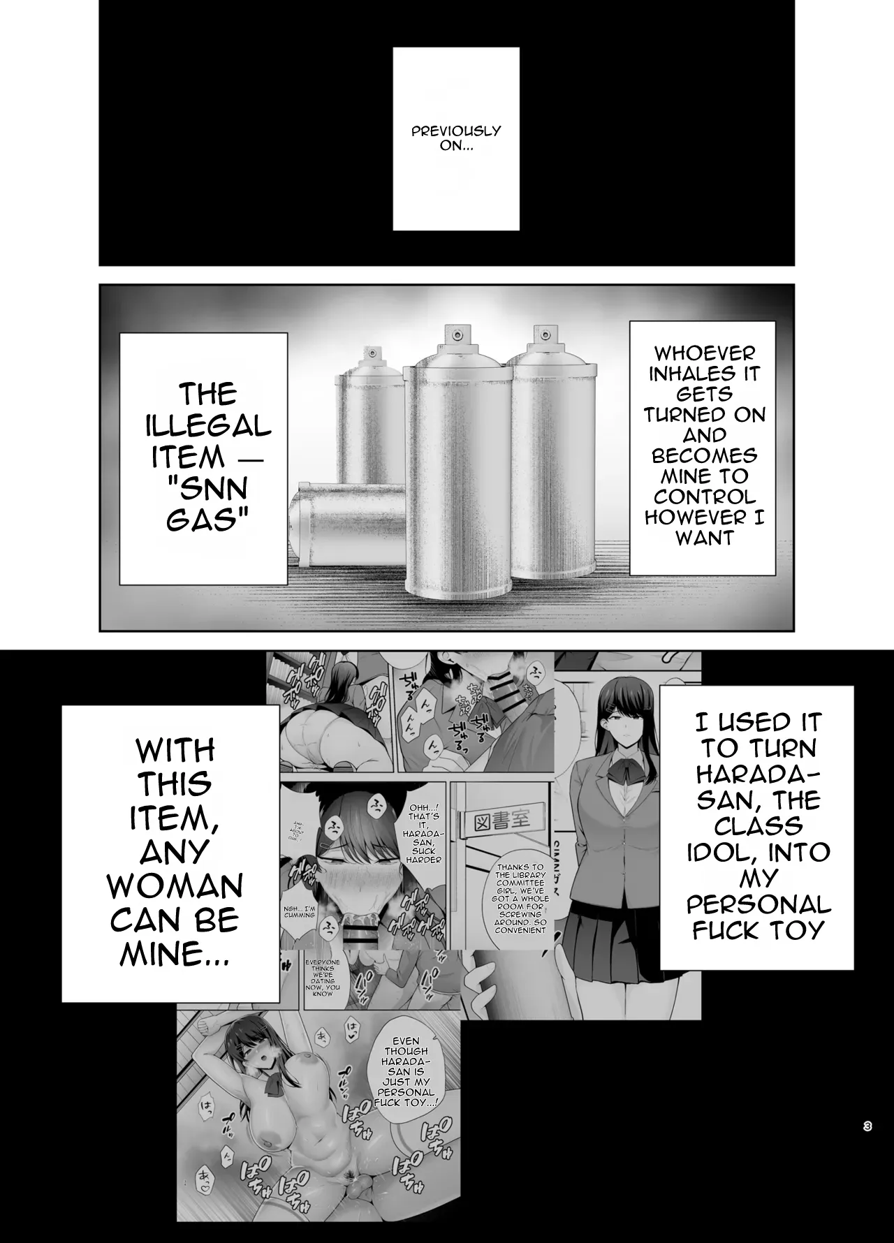 Obedience Classroom 2: Brainwashing Gas Lets Me Do as I Please With Classmates page 2 full