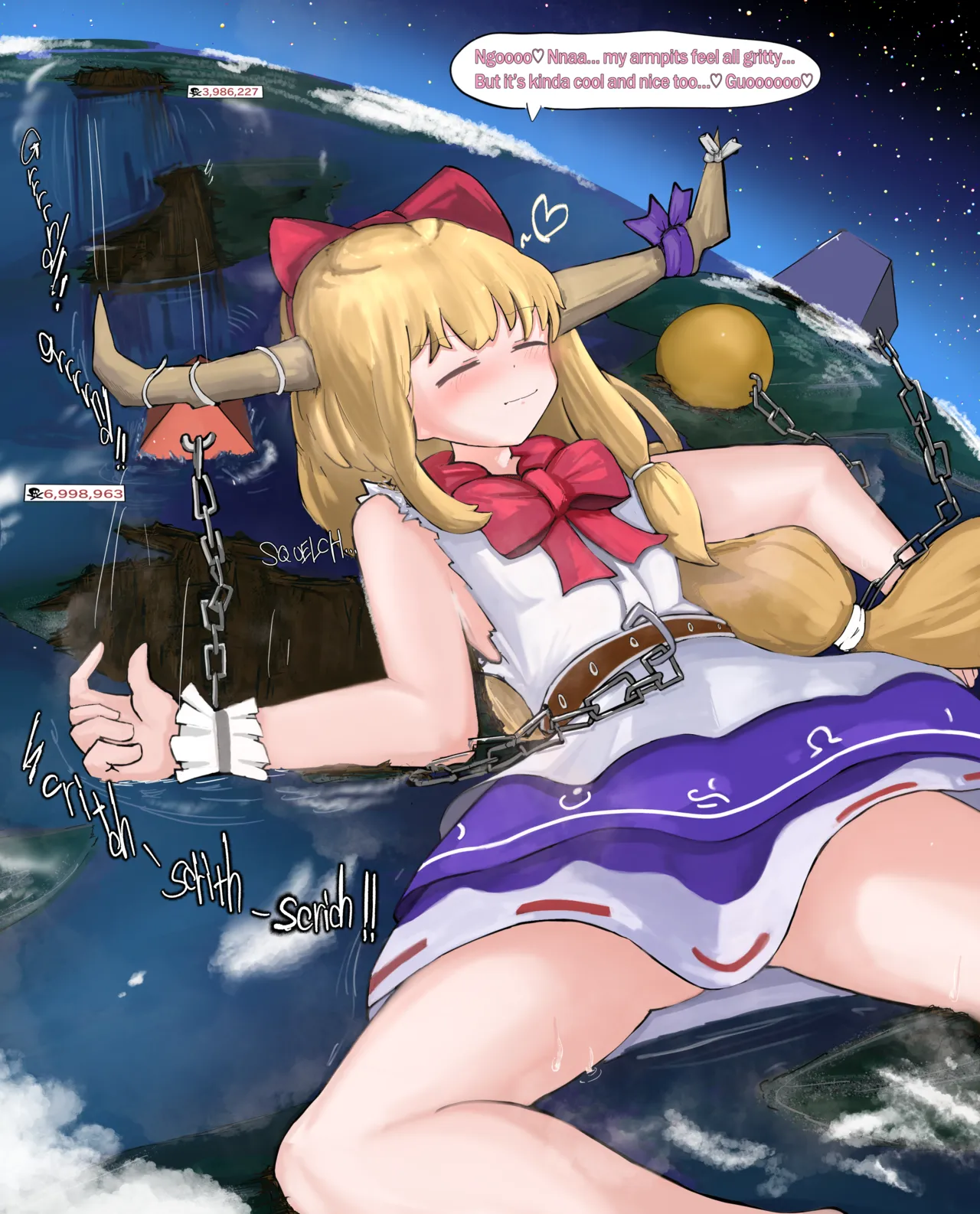 Suika Grows Gradually to a Massive Size and Does Whatever She Wants page 10 full