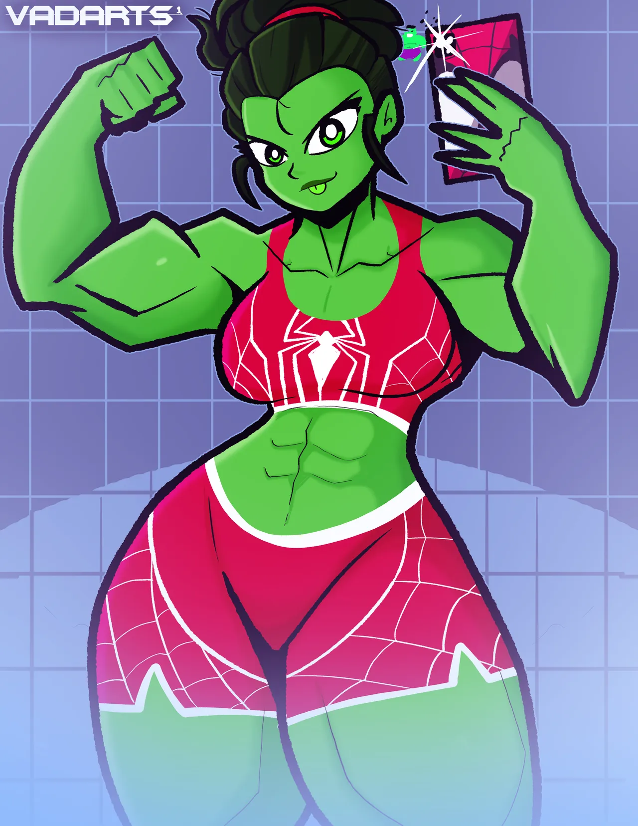 She-Hulk &amp; Spidey page 8 full