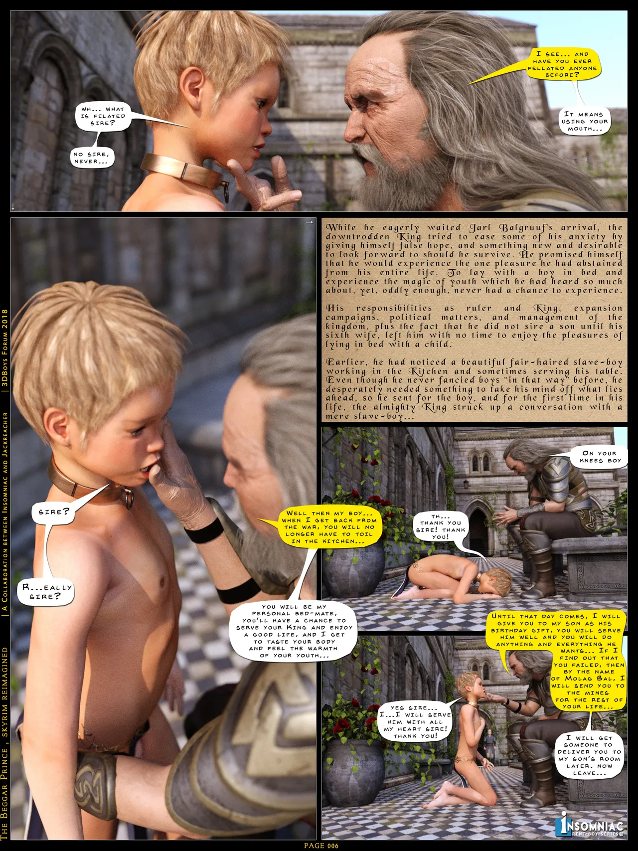 Insomniac - The Beggar Prince: Skyrim Re-imagined page 8 full