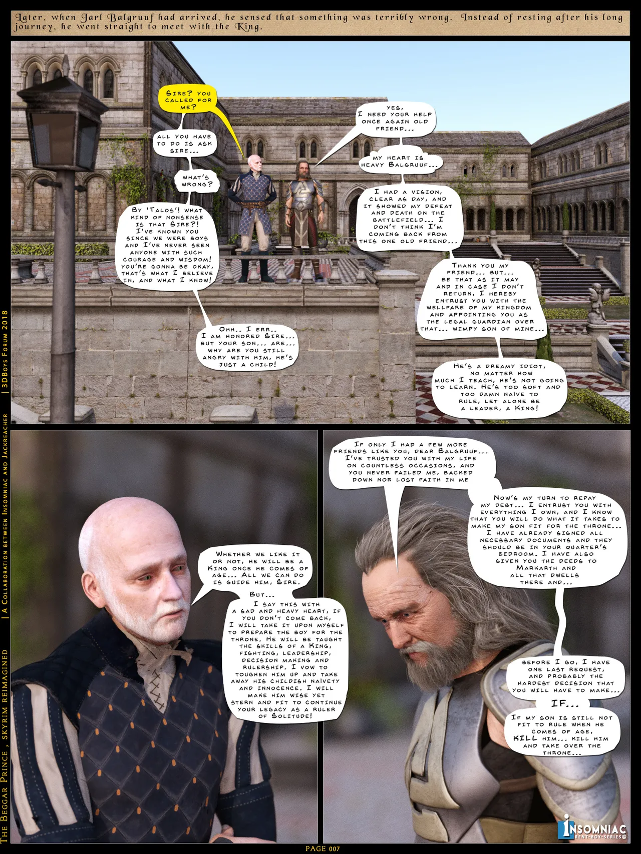 Insomniac - The Beggar Prince: Skyrim Re-imagined page 9 full