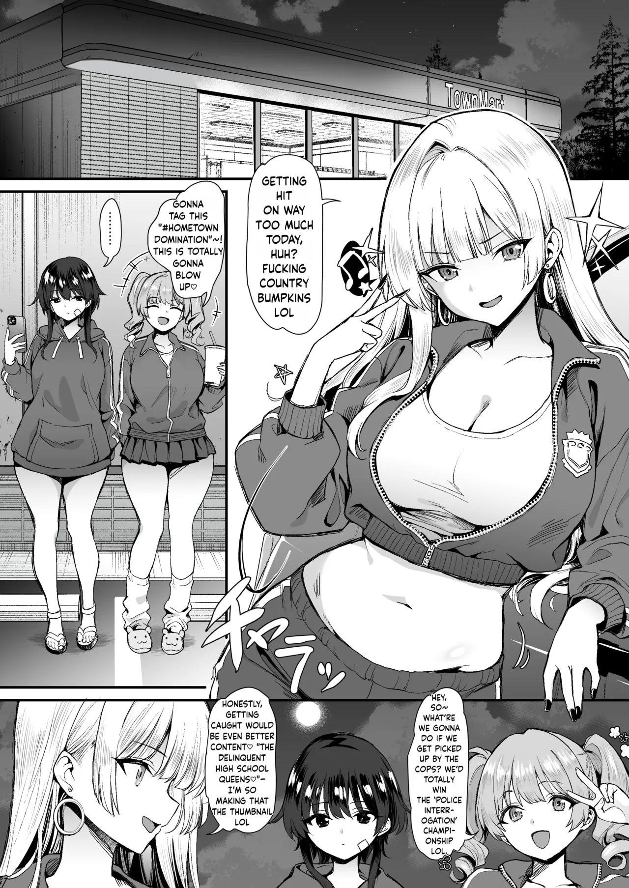When a Country Delinquent Gal Got Picked Up, Turns Out She's a Virgin | Inaka no Yankee Gal Hodou Shitara Shojo Datta page 6 full