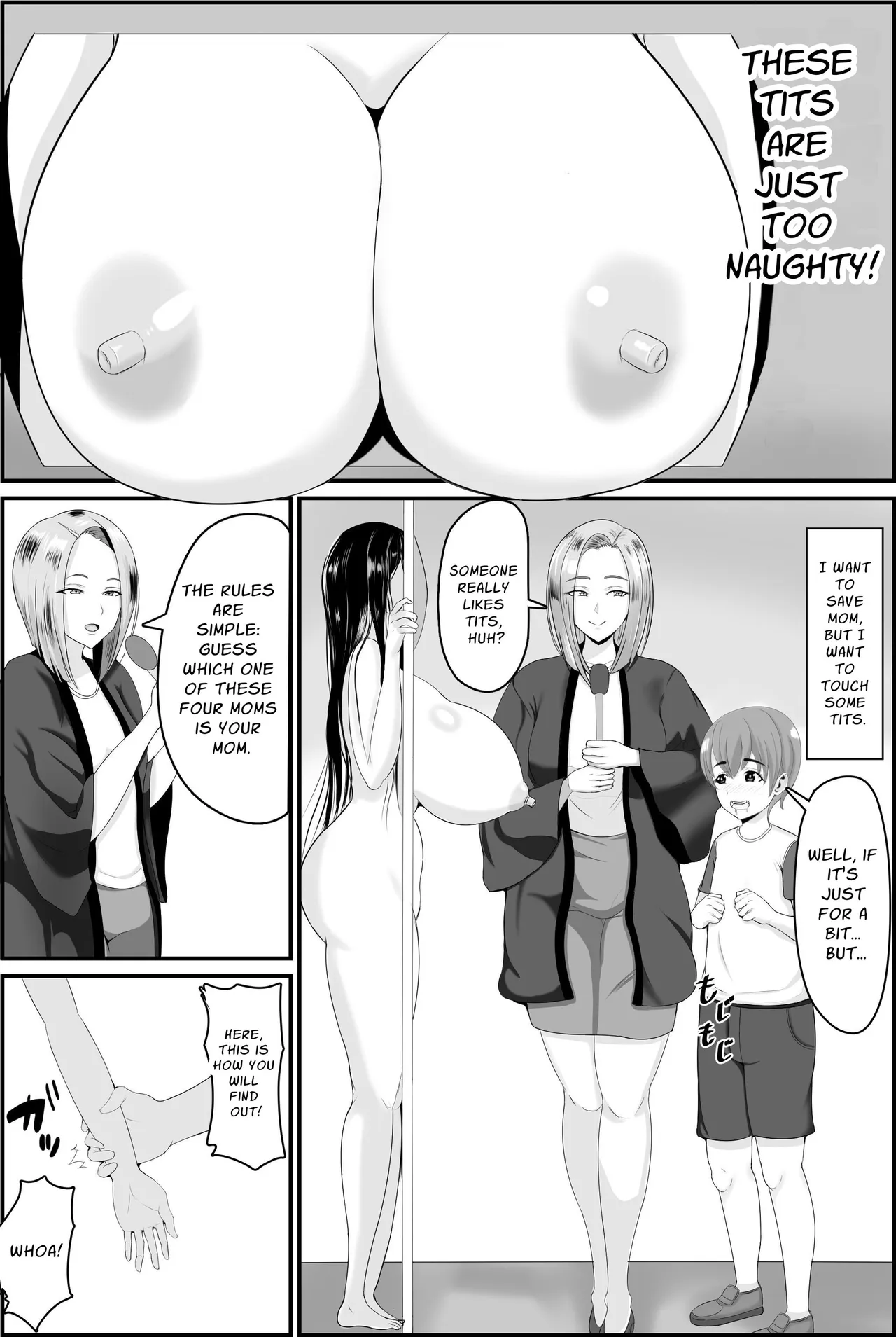 If You Want to Save your Busty Big Ass Mom, Try Guessing her Naked page 10 full