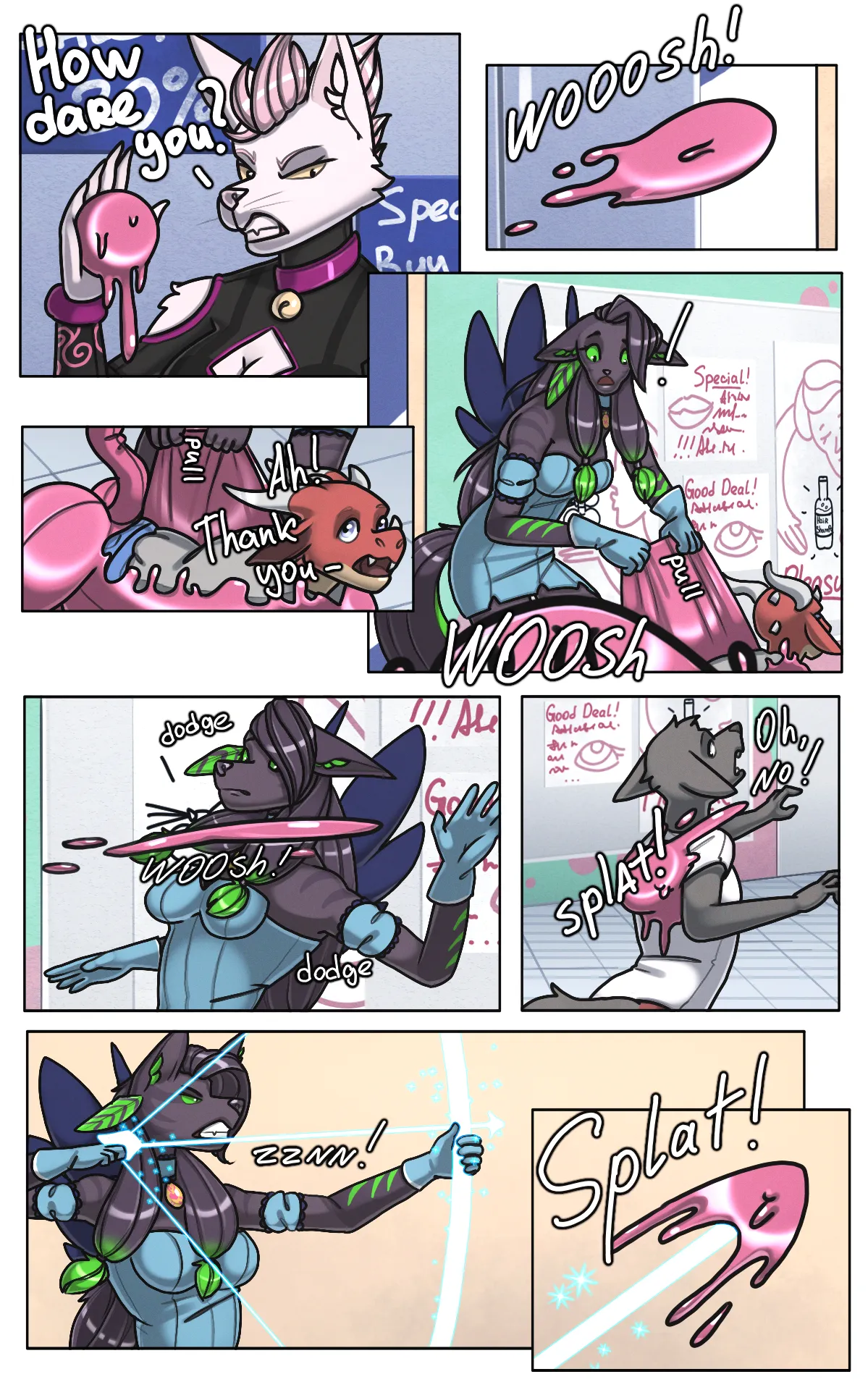 Luxure Rosé and her Shiny New Shiny Litter page 2 full