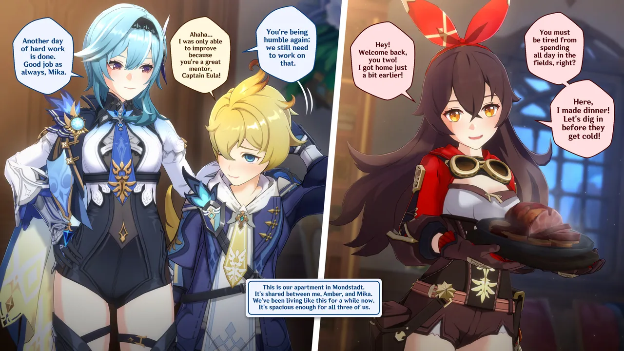 Eula's Harem - Amber &amp; Mika page 2 full