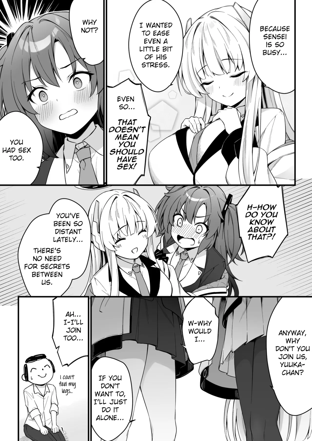 Yuuka and Noa and the Endless Summer page 9 full