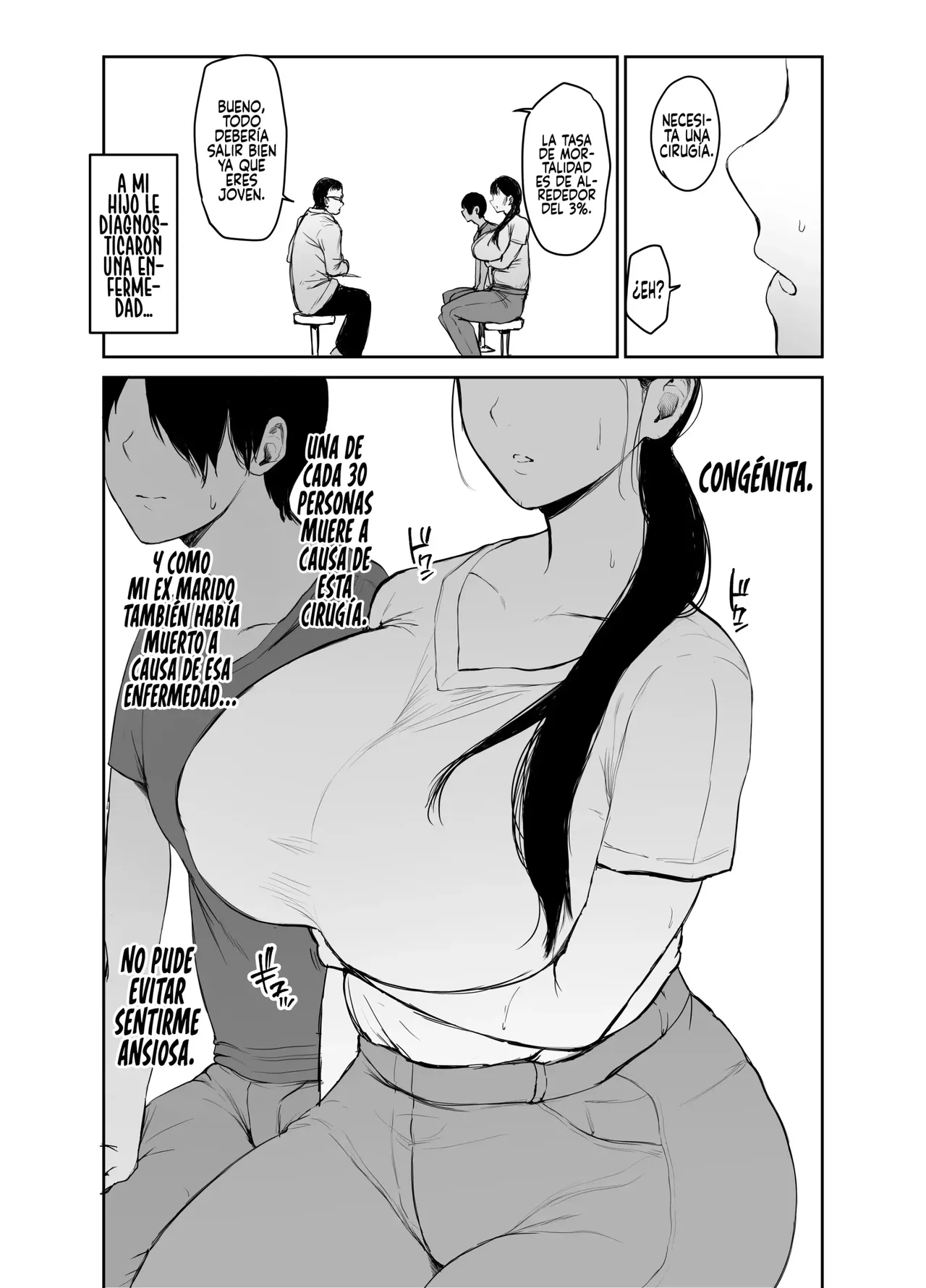 Okaasan ni wa Kore Gurai Shika Dekinaikara | Porque lo unico que puede hacer mi madre es incesto page 4 full