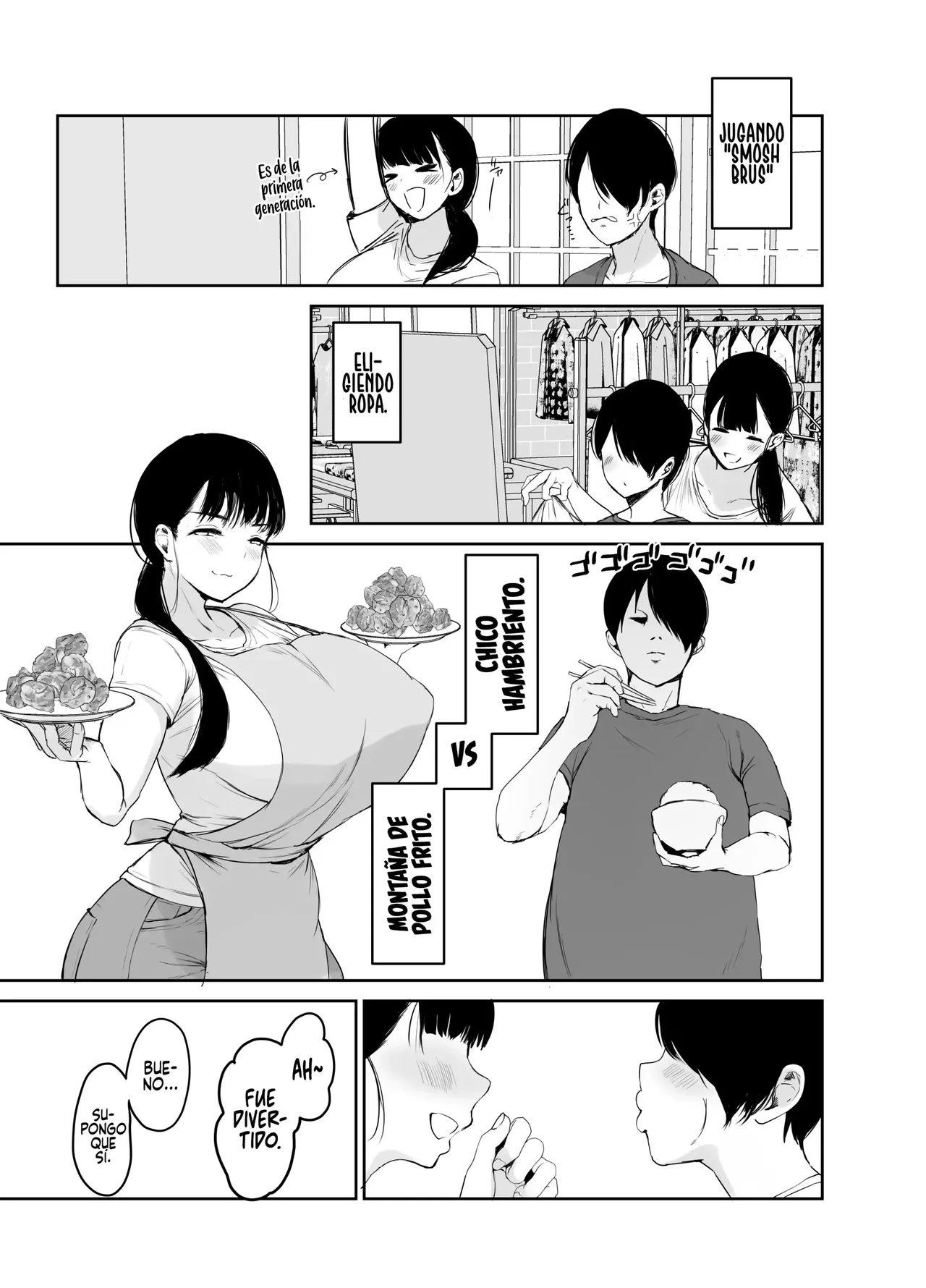 Okaasan ni wa Kore Gurai Shika Dekinaikara | Porque lo unico que puede hacer mi madre es incesto page 6 full