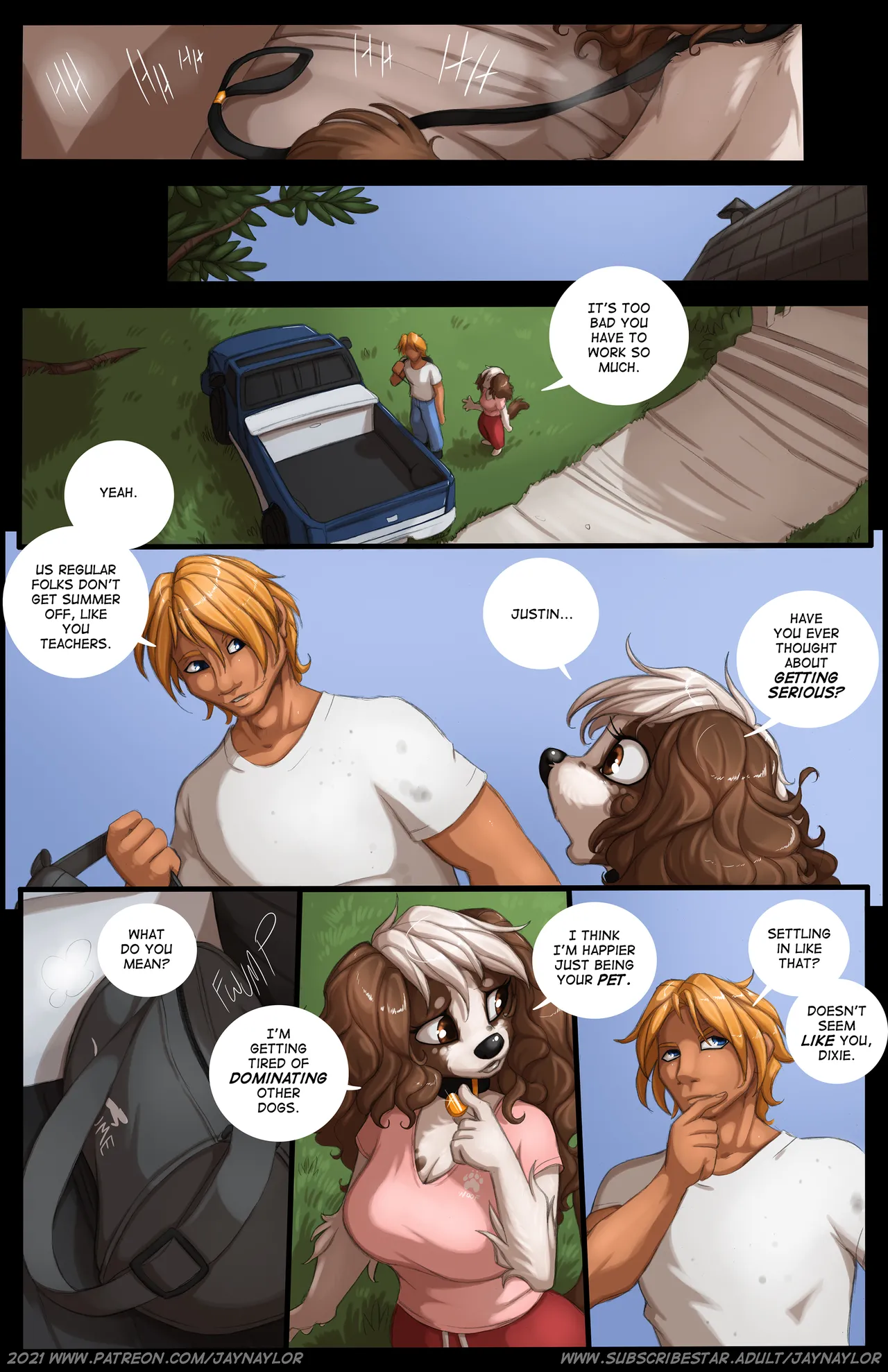 Chasing Justin - A Lumpkinville Story page 4 full