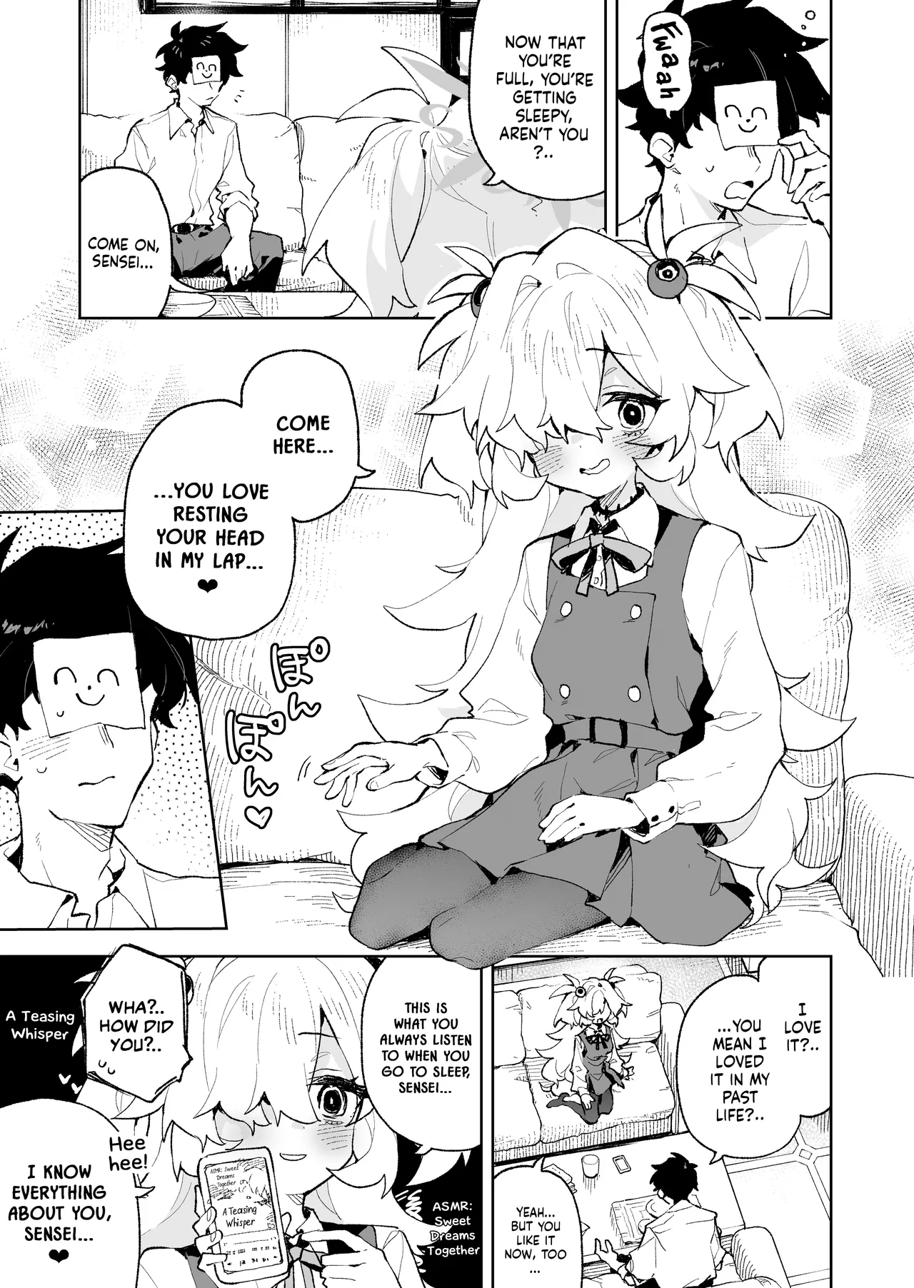 Zense Mitai ni Torotoro ni Amayakashite ageru nee | I’ll Spoil You Until You Melt, Just Like in Our Past Life page 4 full