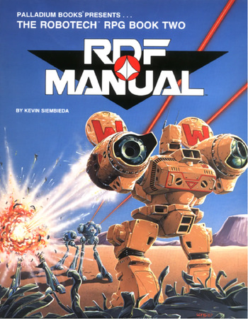 Robotech RPG - Book 2 The RDF Manual cover