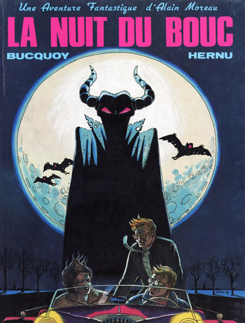 Alain Moreau - 01 - La nuit du bouc cover