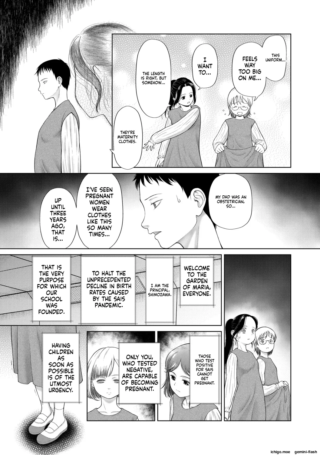 Shoujo shika Ninshin Dekinai Sekai | A WORLD WHERE ONLY YOUNG GIRLS CAN GET PREGNANT page 10 full
