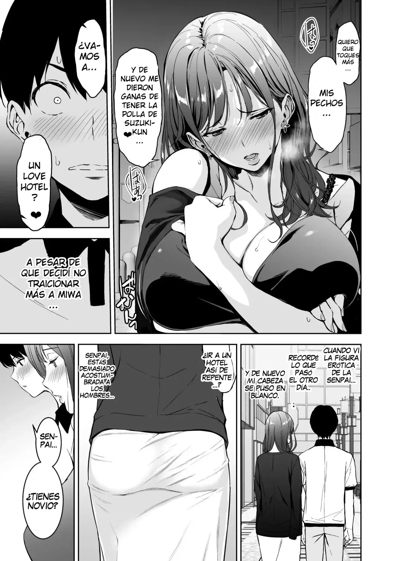 Binyuu no Kanojo ga Iru no ni Taisoubu no Bakunyuu ga Sasottekuru 2｜Tengo una novia con unos pechos preciosos, pero la chica con pechos grandes del club de gimnasia me está tentando 2 page 6 full