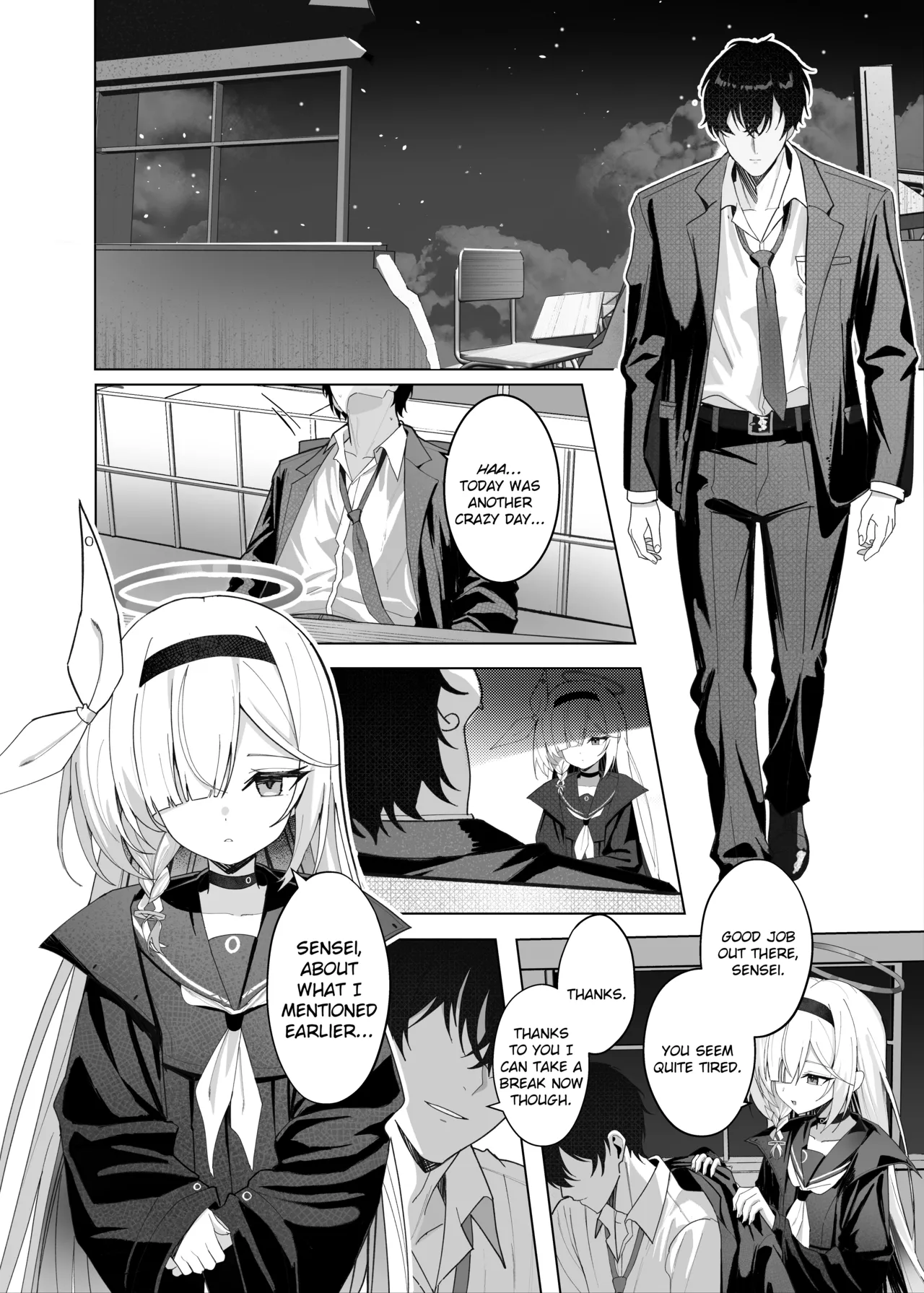 The Purest White, Bound by the Deepest Black | Mottomo Muku na Shiro o, Mottomo Fukai Kuro de Shibaritsukete page 6 full