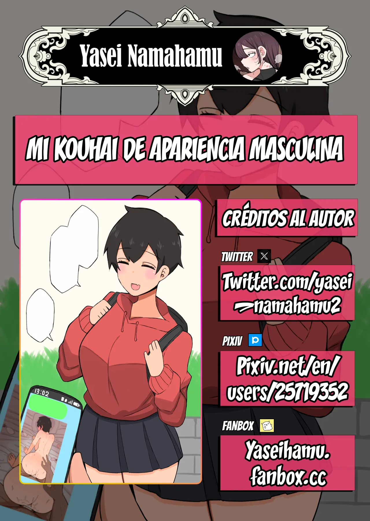 Mi kouhai de apariencia masculina page 2 full