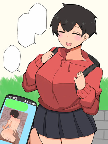 Mi kouhai de apariencia masculina cover