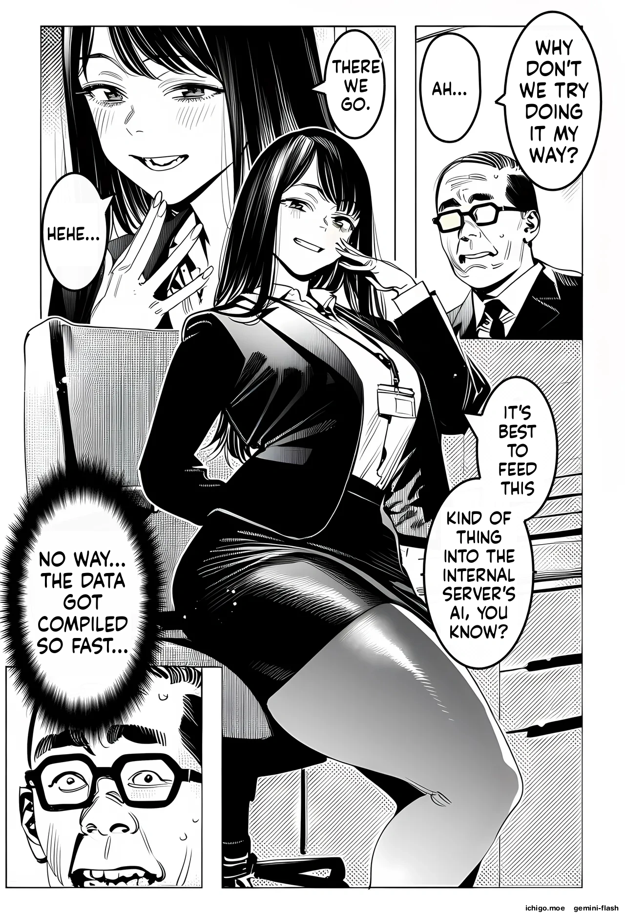 A story about turning a busty office lady who is 23 years younger than you but keeps lecturing you into your sex slave using a brainwashing app page 10 full
